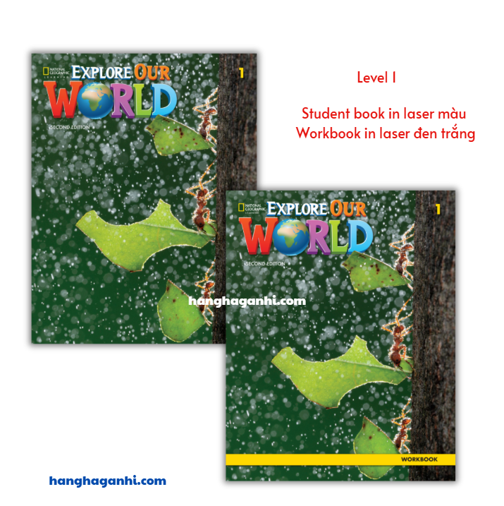 Explore Our World 2nd edition Student Book, Workbook Level 1 Sách Tiếng Anh in laser đẹp nét