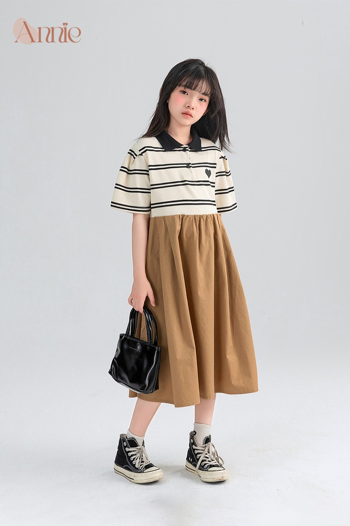 Váy polo kẻ ngang VA23060