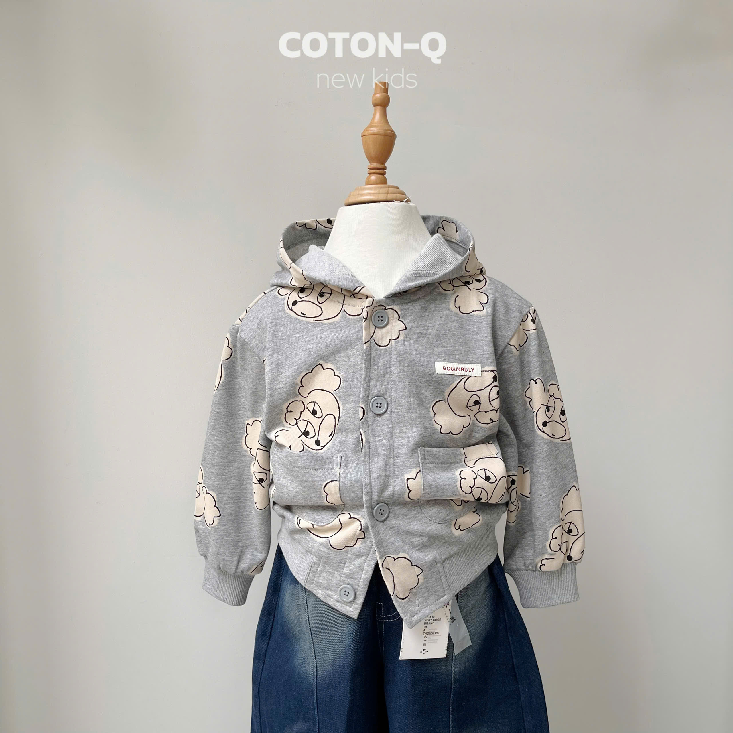 Áo khoác bé có nón ( XÁM )_thumbnail_11