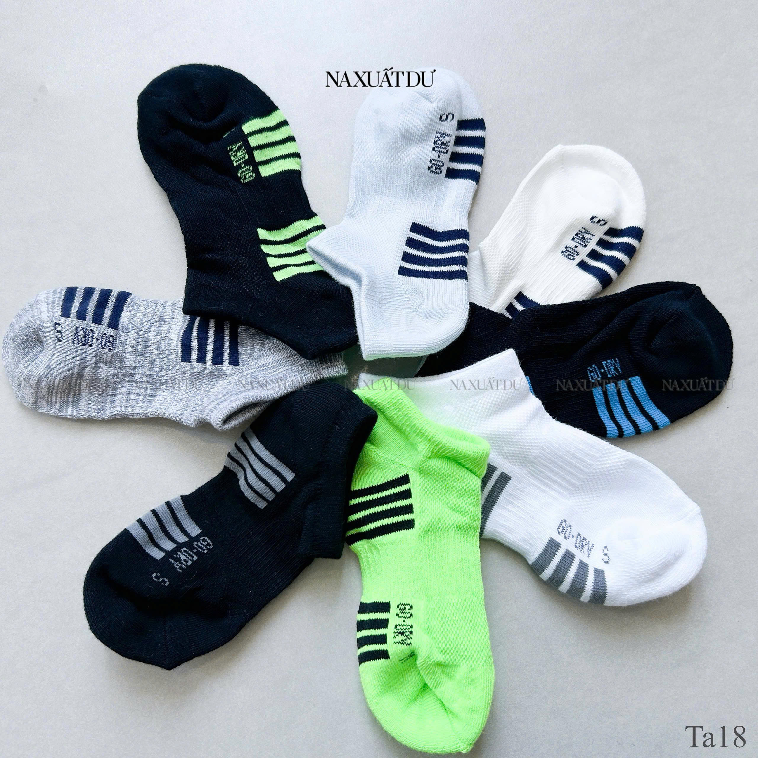 Set 10 đôi tất lười 