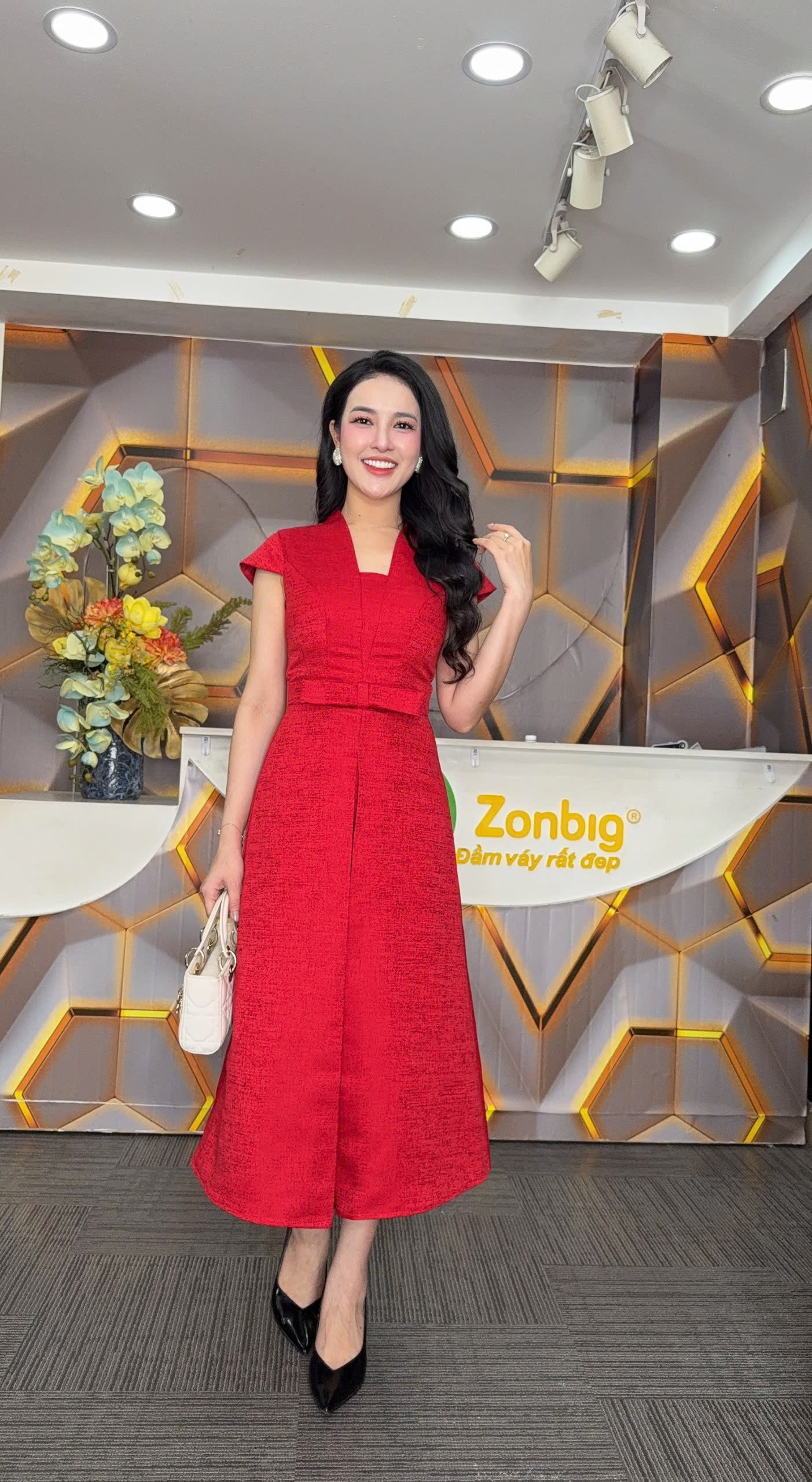 Đầm xòe - Y1935 - Thương hiệu Zonbig_thumbnail_1