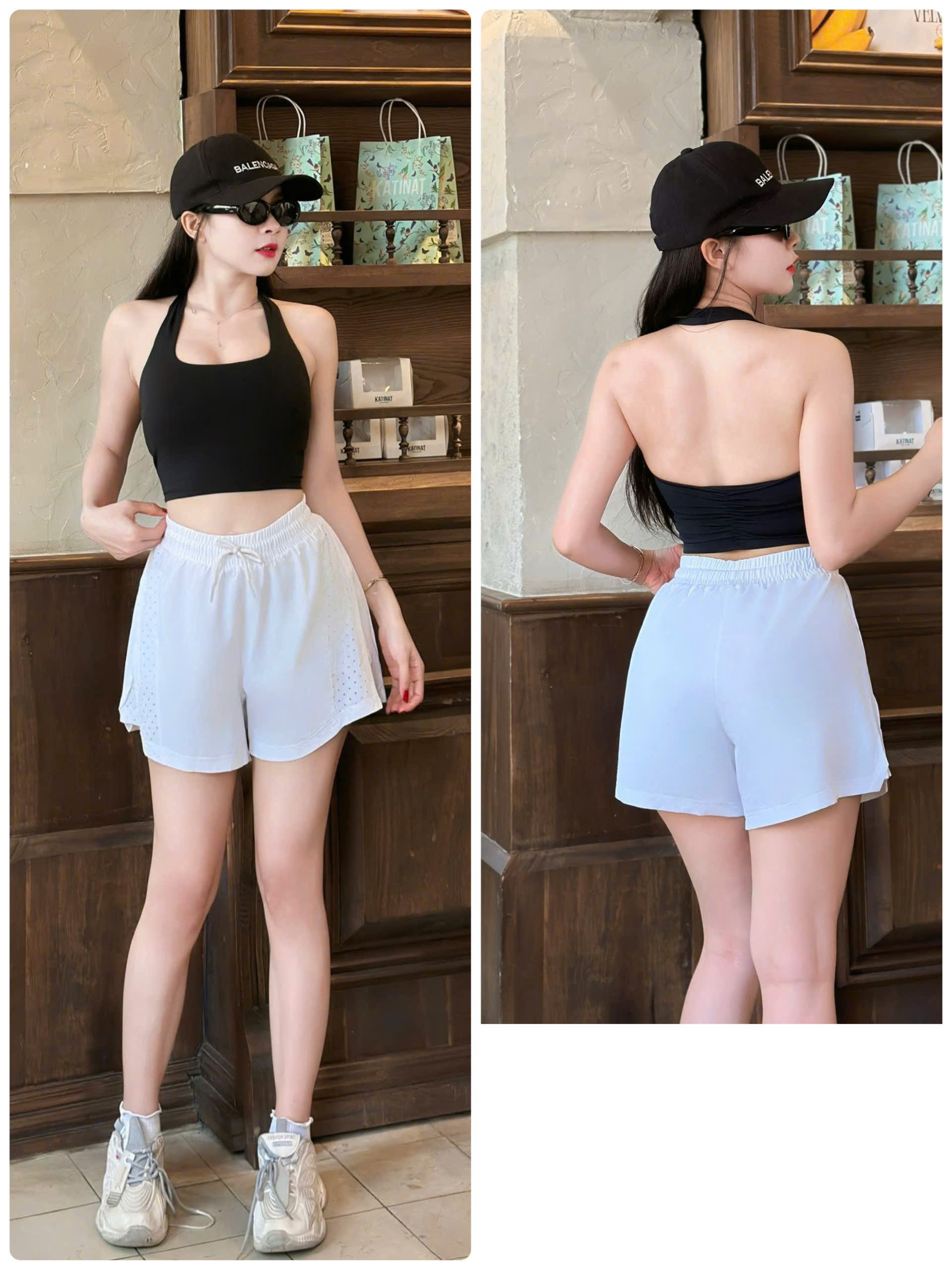 Áo Bra Thể Thao Yếm Nhún Lưng