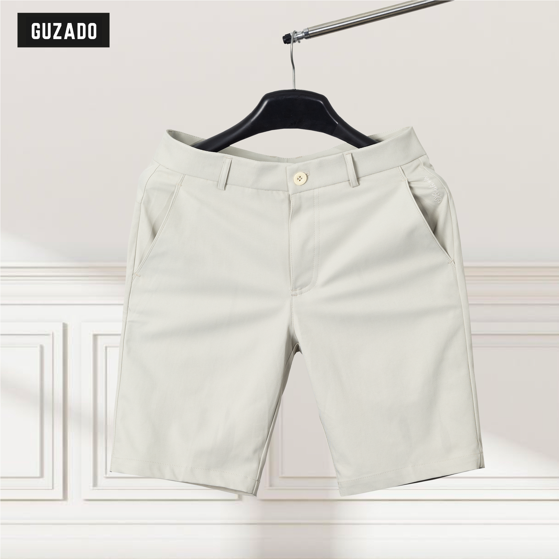 Quần Short Nam GUZADO Vải KaKi Cao Cấp Dày Dặn MSR2515_thumbnail_4