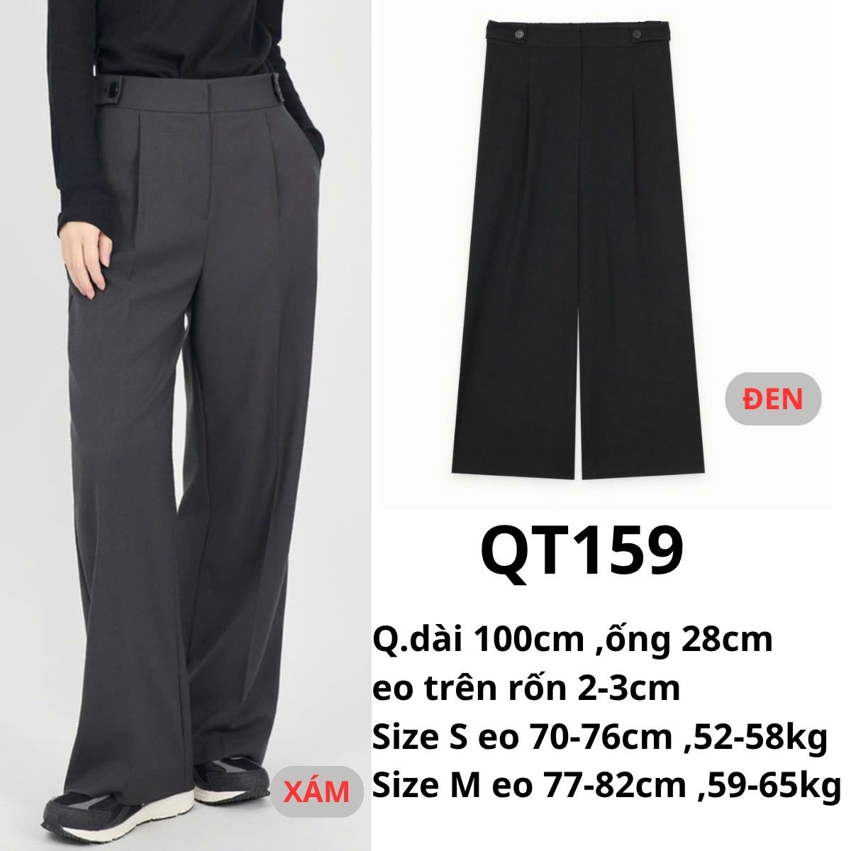 QT159 Quần tây Hàn