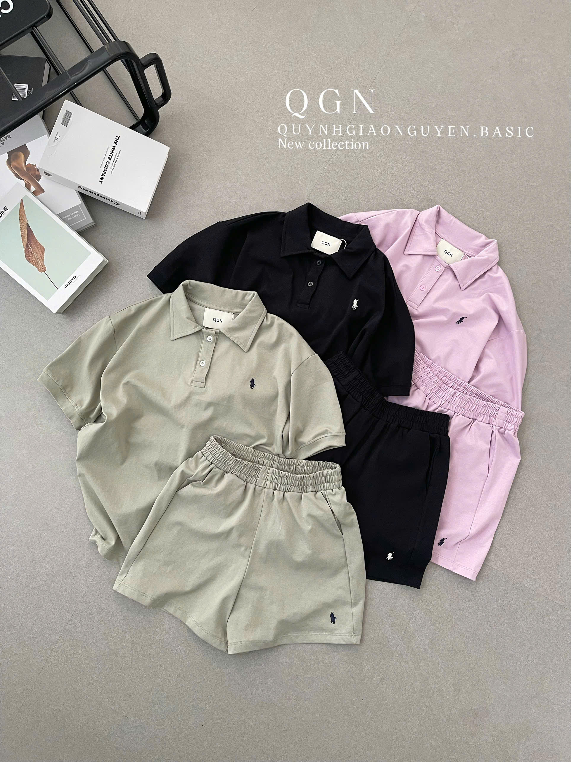 Set áo polo có cổ + quần đùi ( ĐẬU )_thumbnail_0