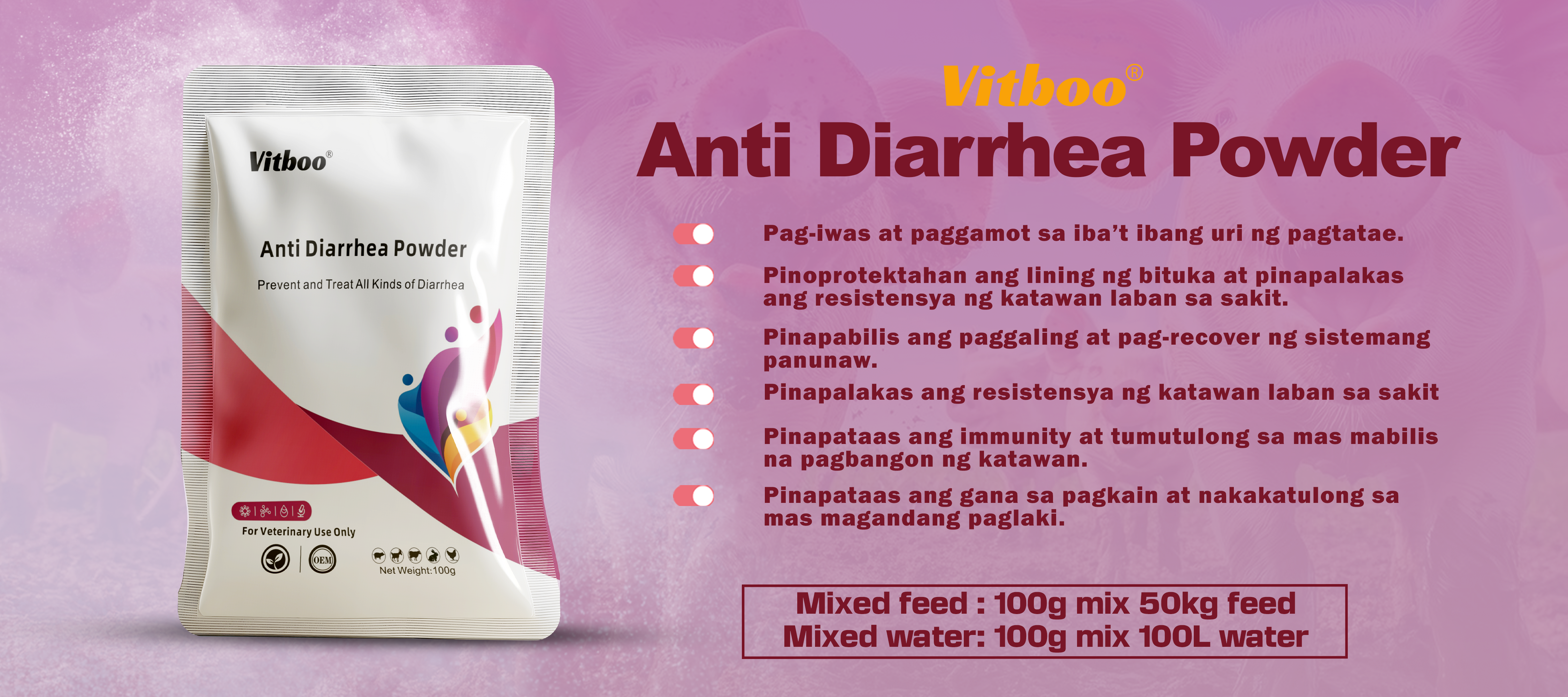 ANTI DIARREA POWDER BANNER