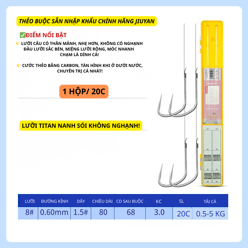Hộp Thẻo Thi Đấu JIUJAN Lưỡi Nanh Sói Không Nhạnh_thumbnail_45