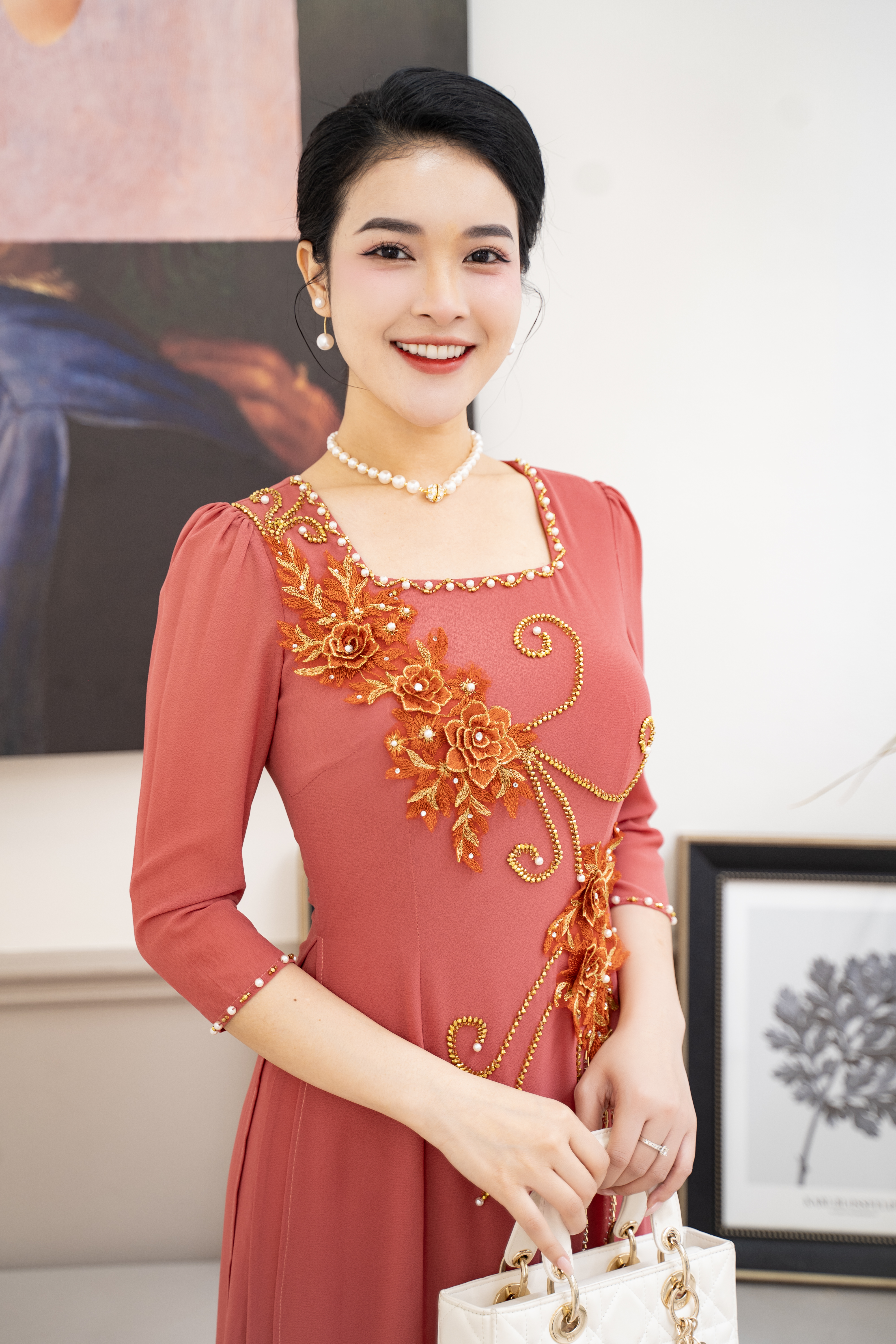 Đầm giả áo dài - Y1771 - Thương hiệu Zonbig_thumbnail_4