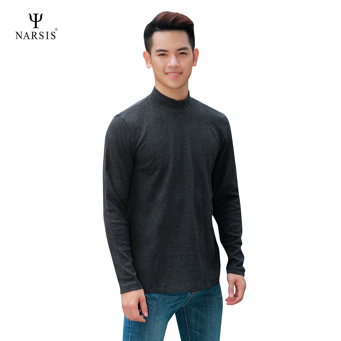 ÁO GIỮ NHIỆT NAM D7101 NARSIS PE NHẸ, THOÁNG KHÍ, THẤM MỒ HÔI, CHẤT LIỆU BỀN, CHỐNG NẮNG_thumbnail_1