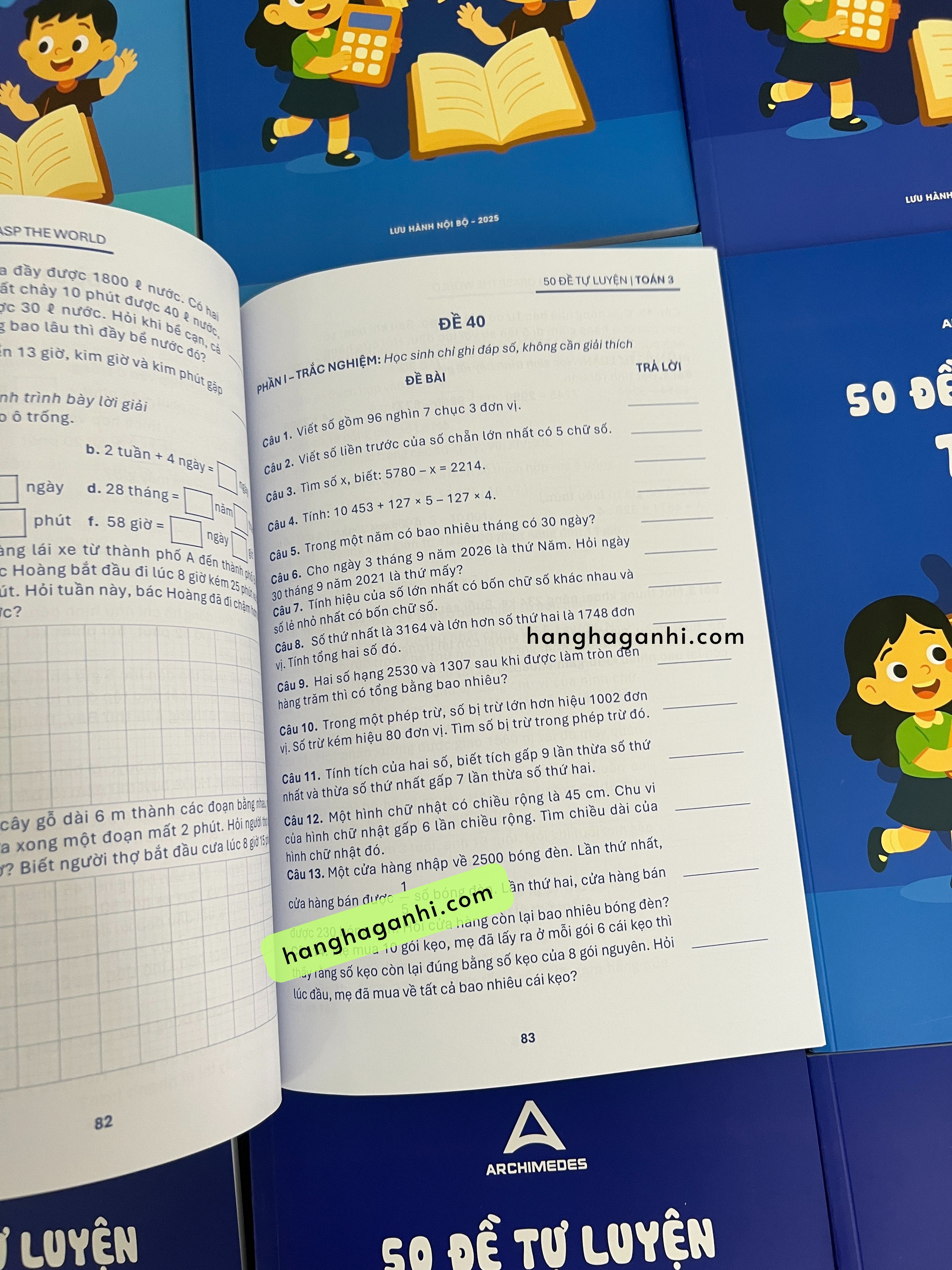 Sách Archimedes 50 đề tự luyện Toán lớp 3_thumbnail_3