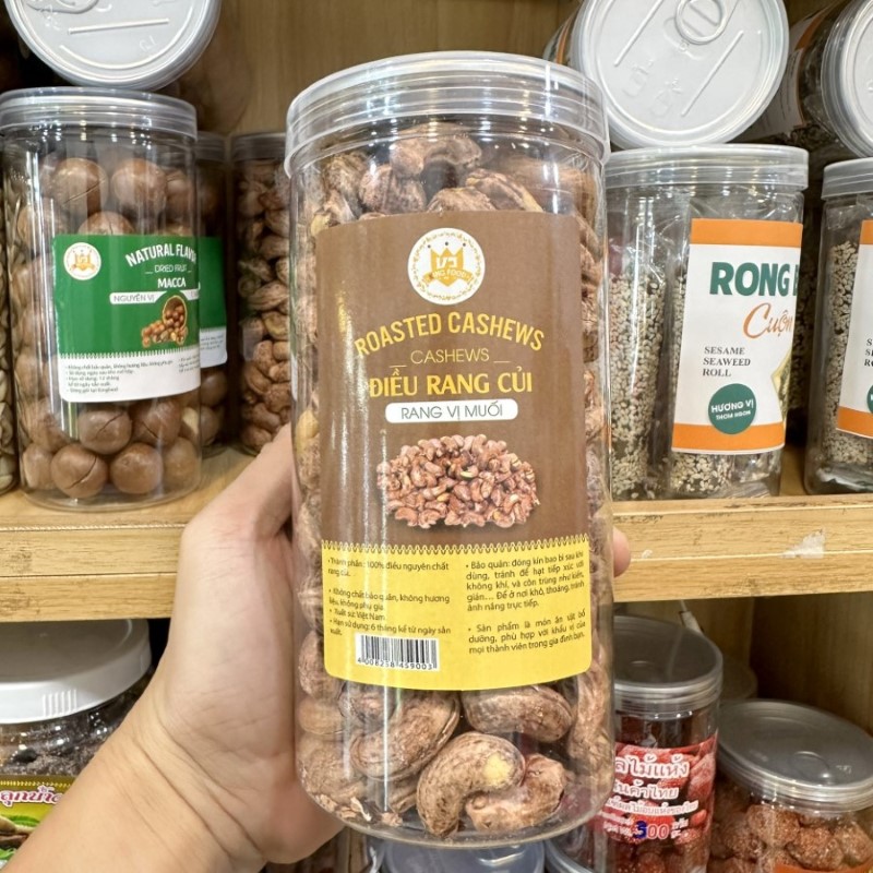 Hạt Điều Rang Củi