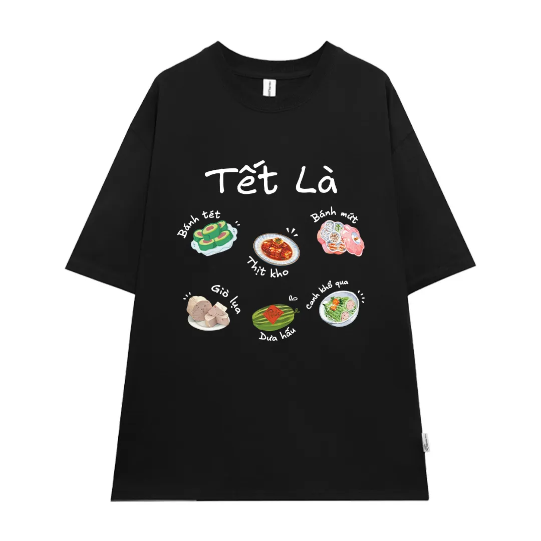 Áo thun nam nữ form rộng Du Xuân Bính Ngọ Miucho vải thoáng mát in mix sắc nét 2936_thumbnail_10