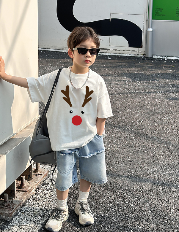Áo thun bé trai giáng sinh noel form rộng vải cotton co giãn thoải mái AED1708 Miucho Kid in artwork_thumbnail_5