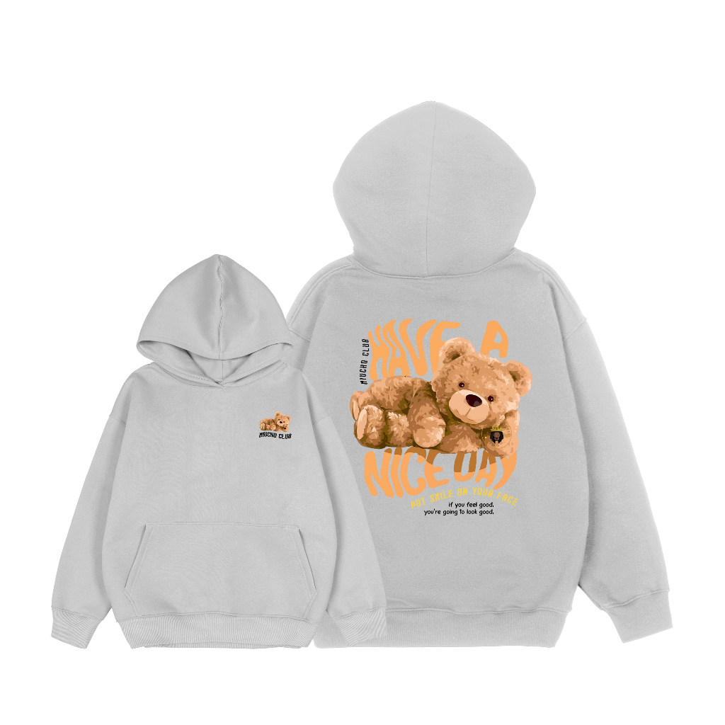 Áo hoodie unisex form rộng HDD499 Miucho chân cua in mix_thumbnail_4