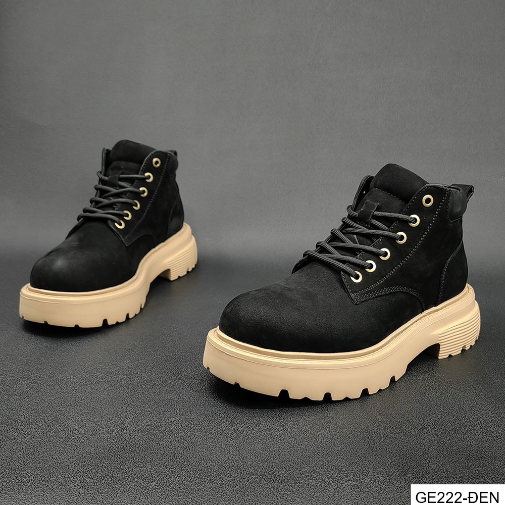 GE222 - Bốt Martin da thật cho Nam, Giày mẫu mới mùa thu, Bốt Da thường ngày Da bò lớp đầu, bốt ngoài trời dễ phối phong cách Anh, nam_thumbnail_22