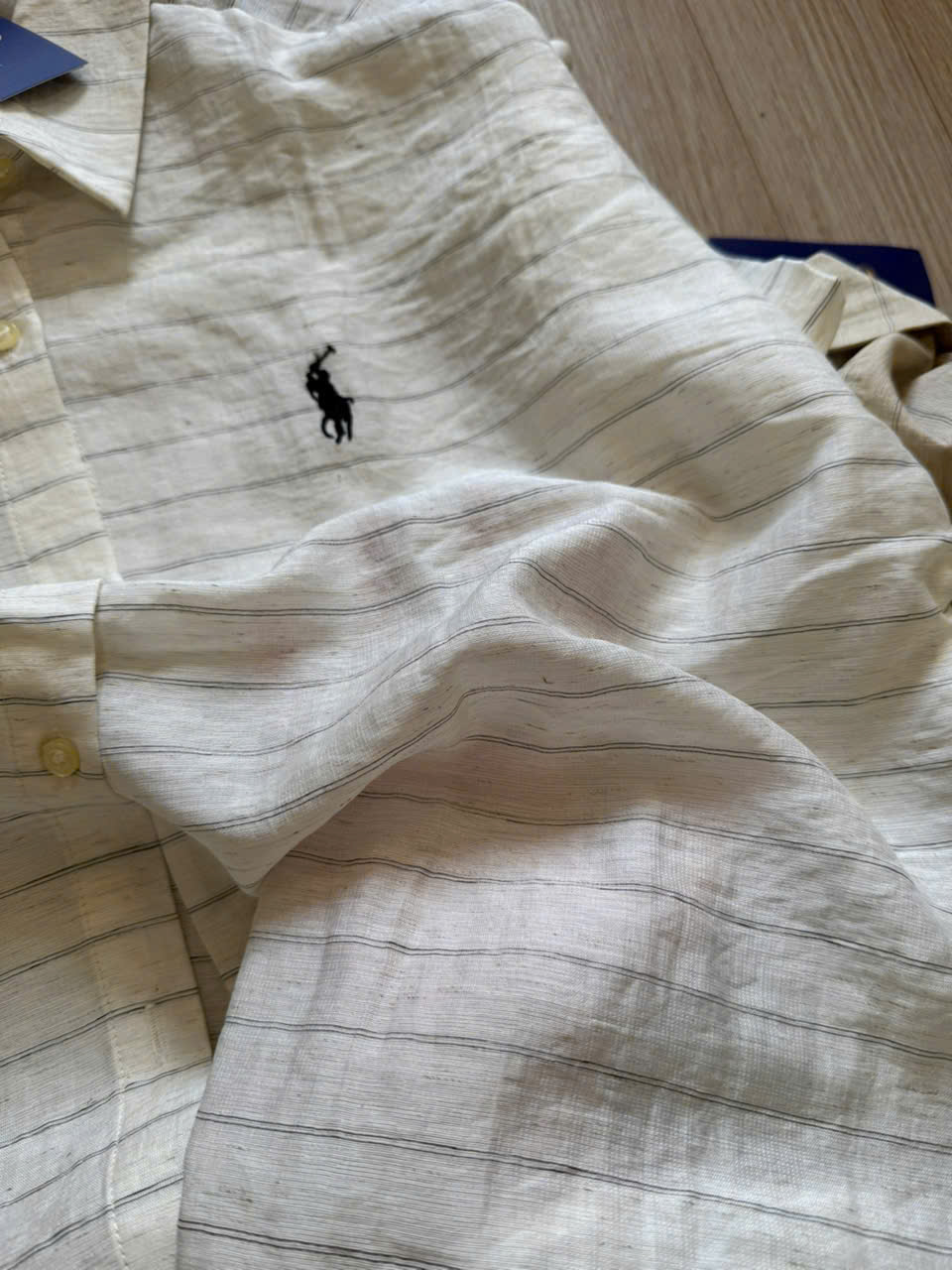 Áo somi phối sọc ( TRẮNG TIÊU )_thumbnail_8