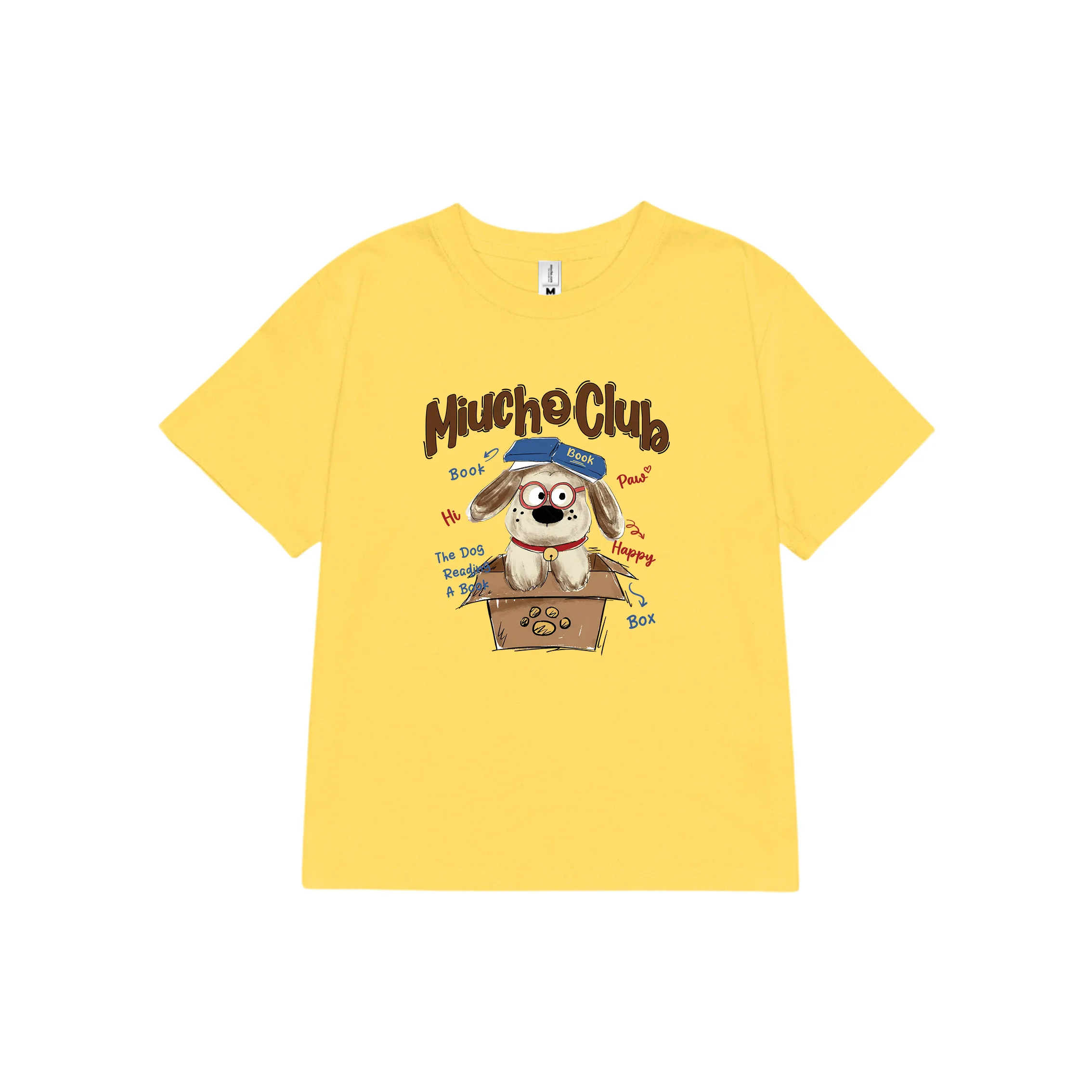 Áo baby tee nữ cute puppy nhiều màu 2619 Miucho vải cotton 2c thoáng mát co giãn in mix_thumbnail_14