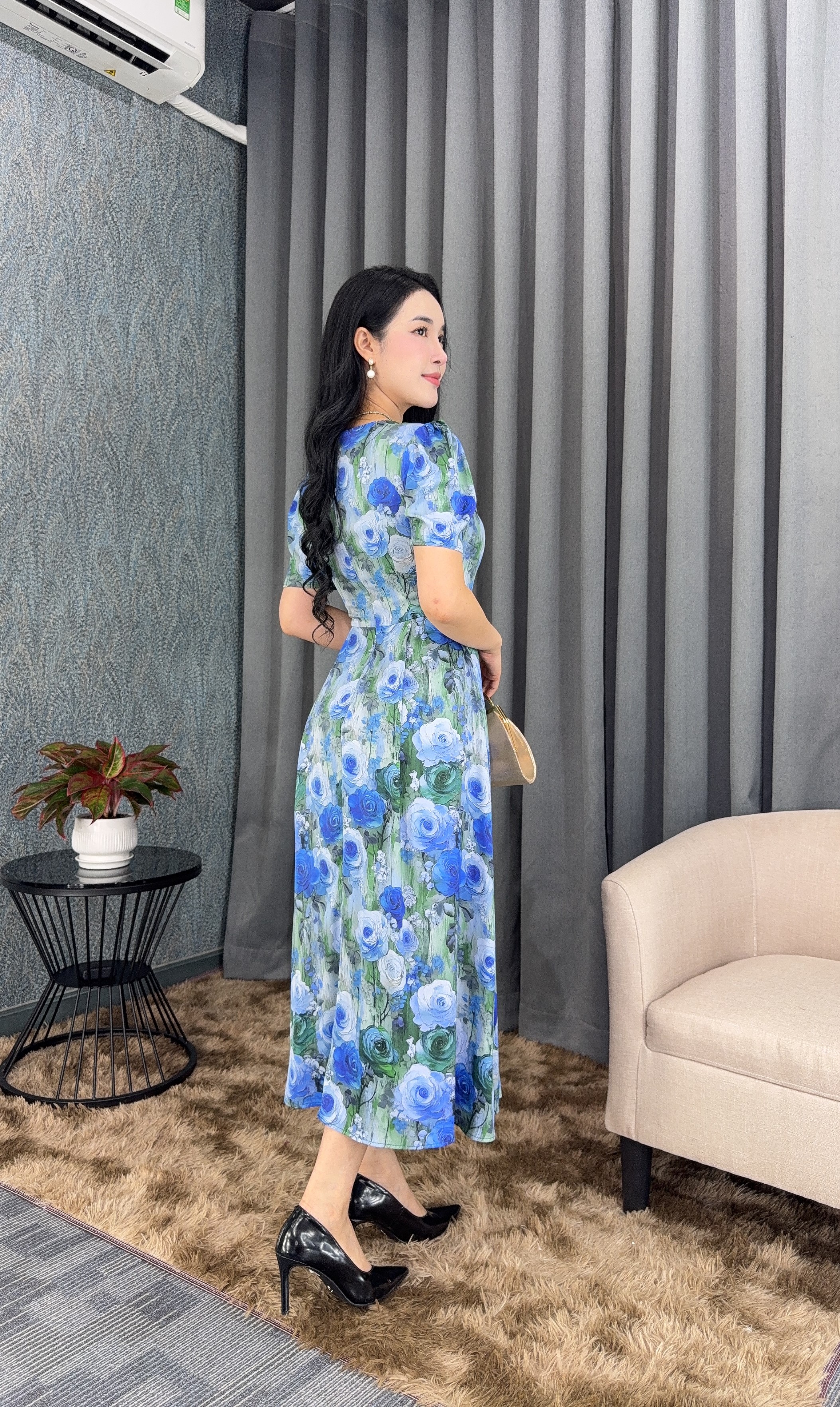 Đầm xòe - Y1928 - Thương hiệu Zonbig_thumbnail_5