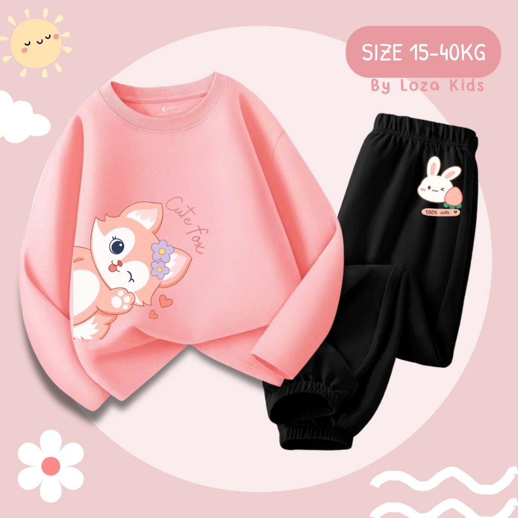 Bộ Thu - Đông bé gái LINABELL CUTE - Loza Kids BW439_thumbnail_3