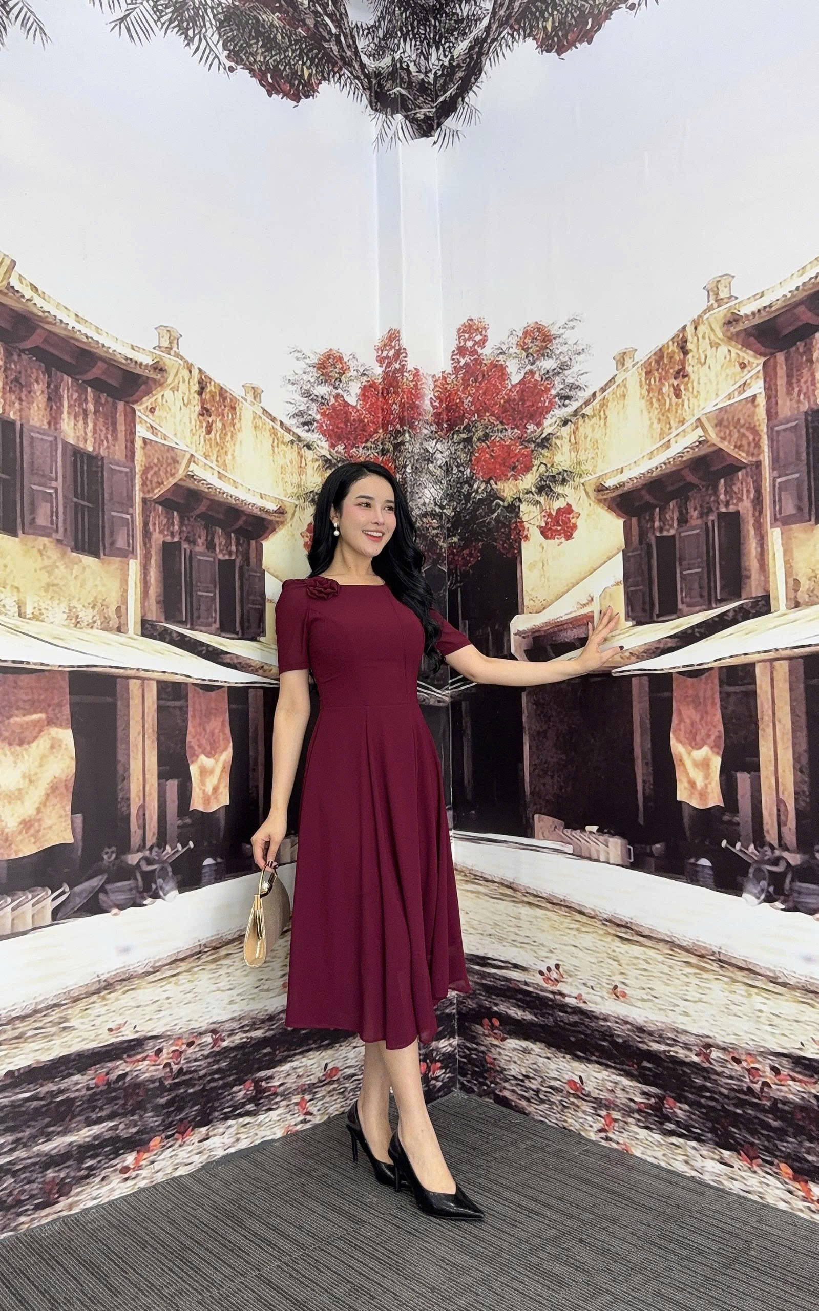 Đầm xòe - Y2001 - Thương hiệu Zonbig_thumbnail_3