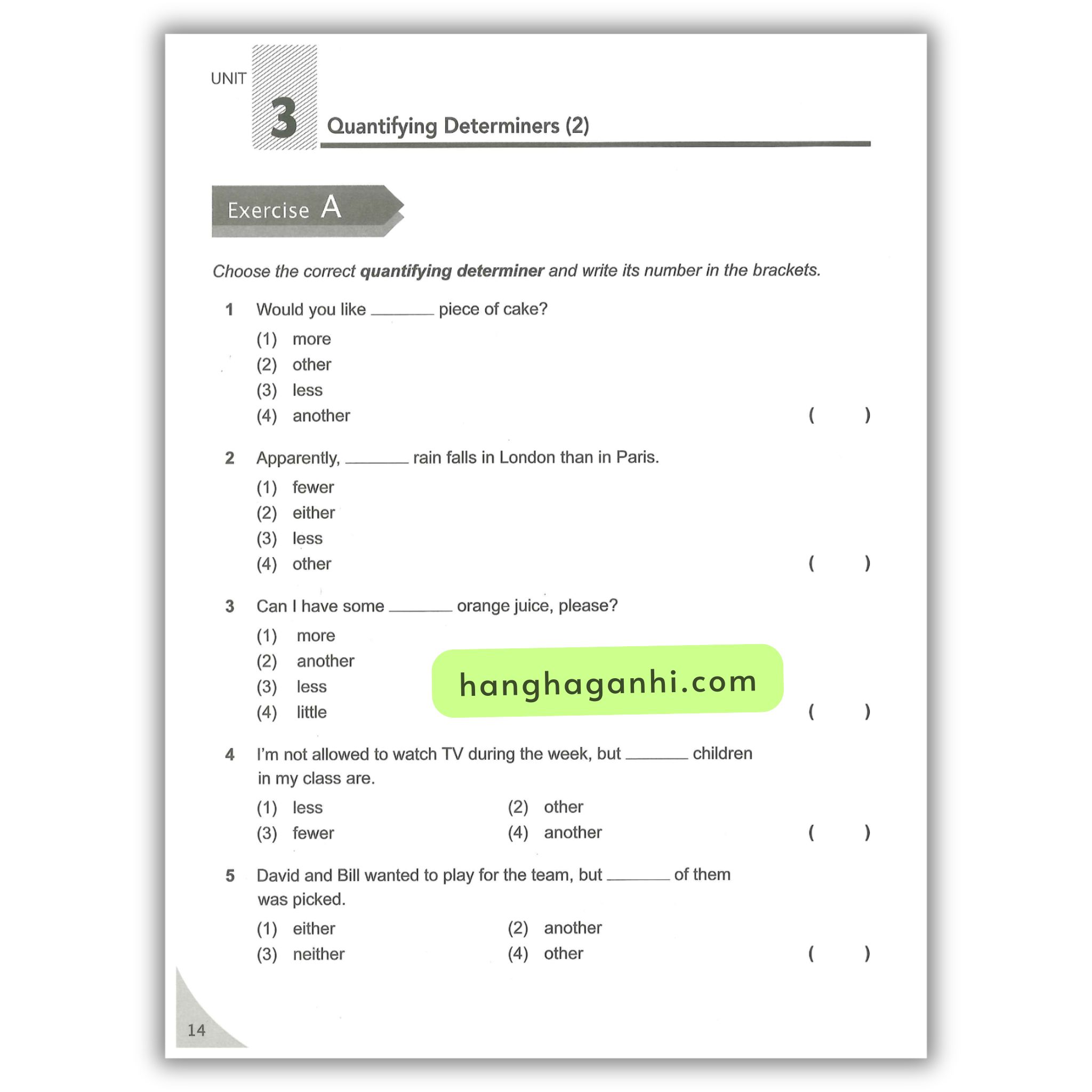 Scholastic Topical Grammar Practice Level 4 Complete and Systematic coverage of Grammar_thumbnail_13