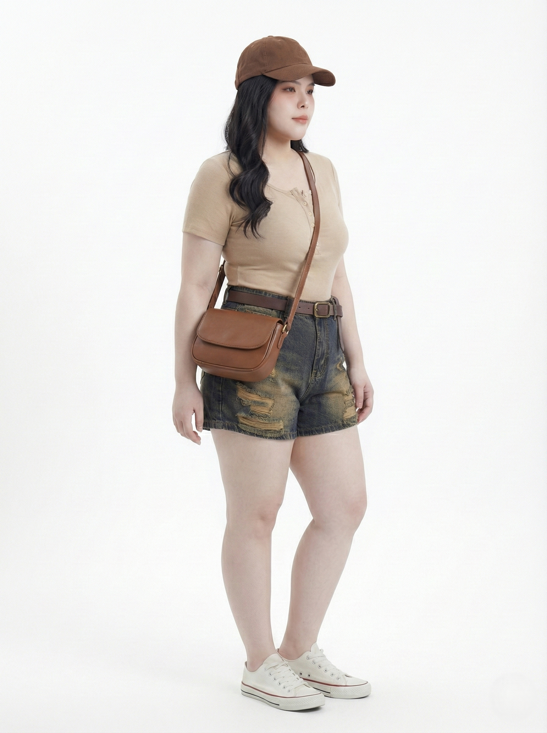 BIGSIZE NỮ- Quần short ngắn thêu ngựa T-QSJ1311_thumbnail_6