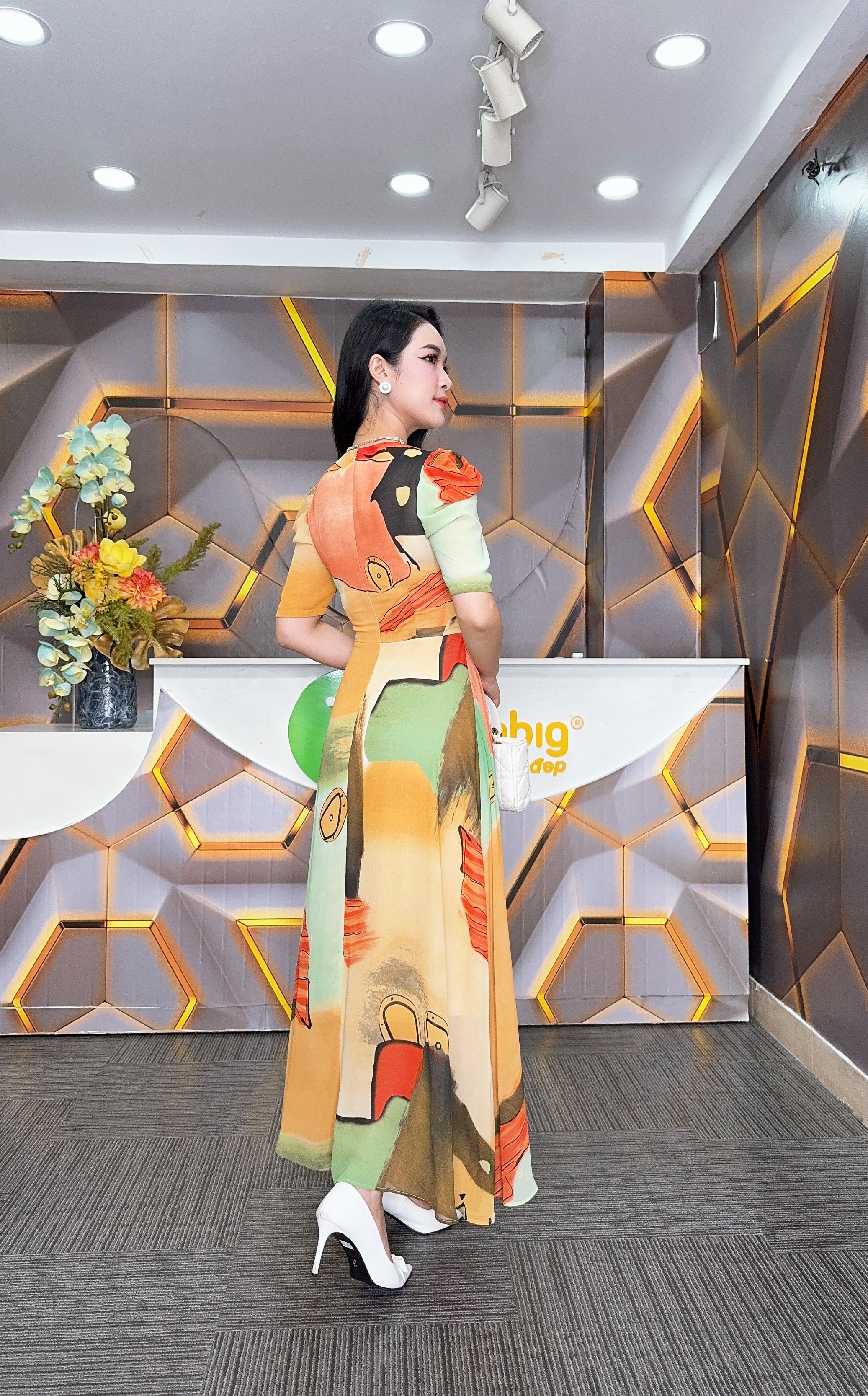 Đầm xòe - Y1811 - Thương hiệu Zonbig_thumbnail_5