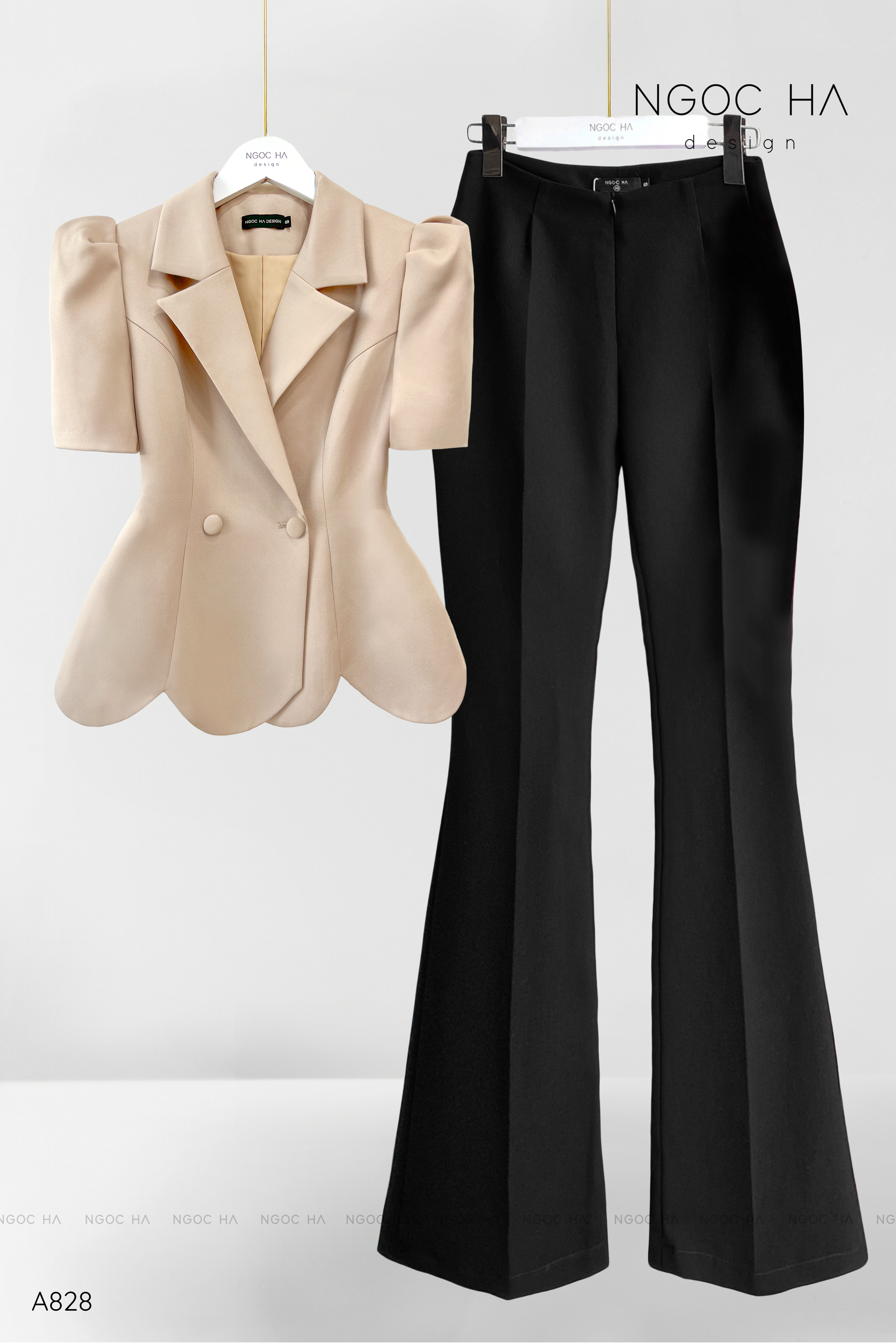 Vercelli Top_ Áo Vest Cách Điệu Tà Lượn Cong Màu Bee A828_thumbnail_6