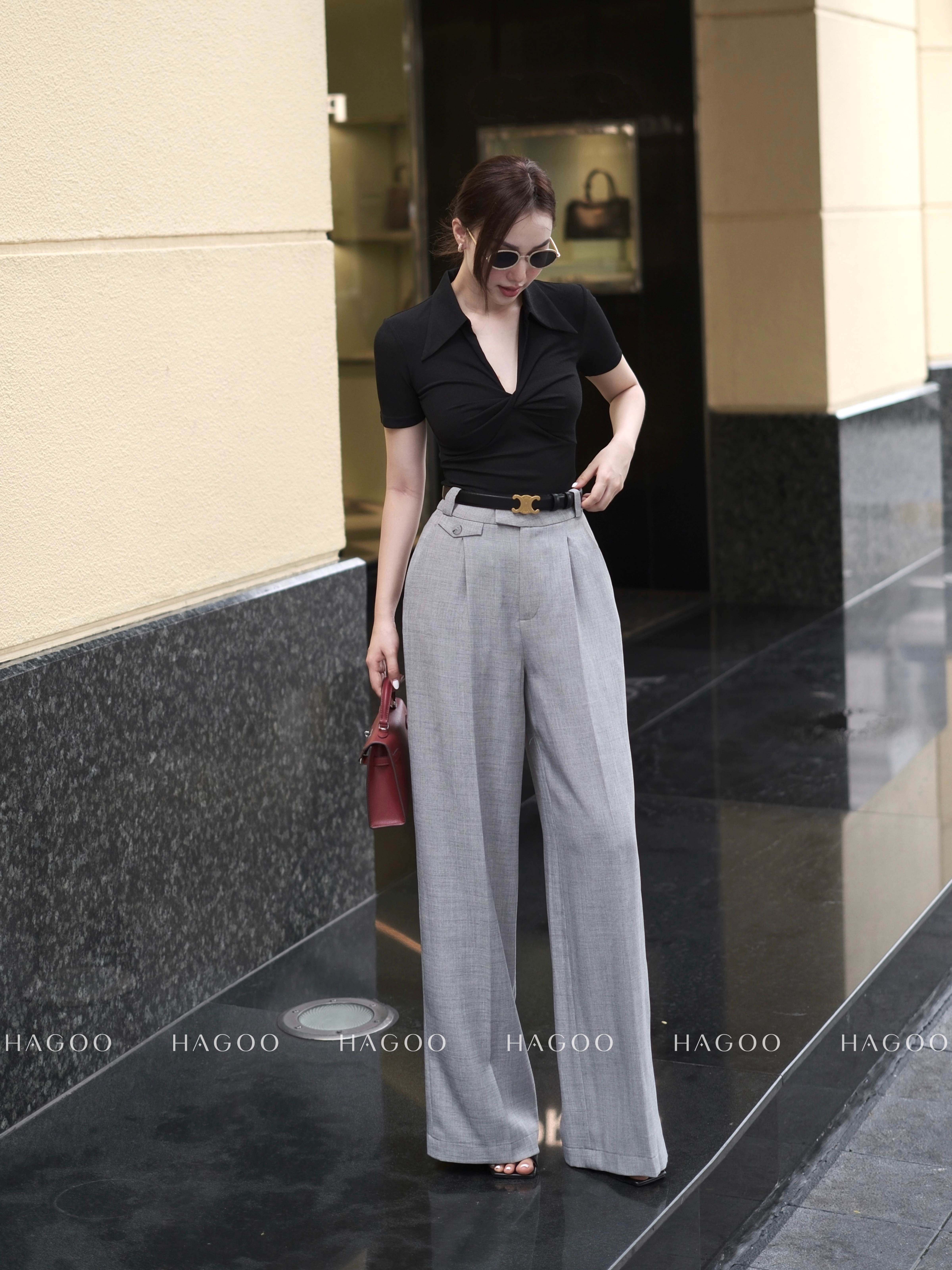 Hagoo pepper salt pants