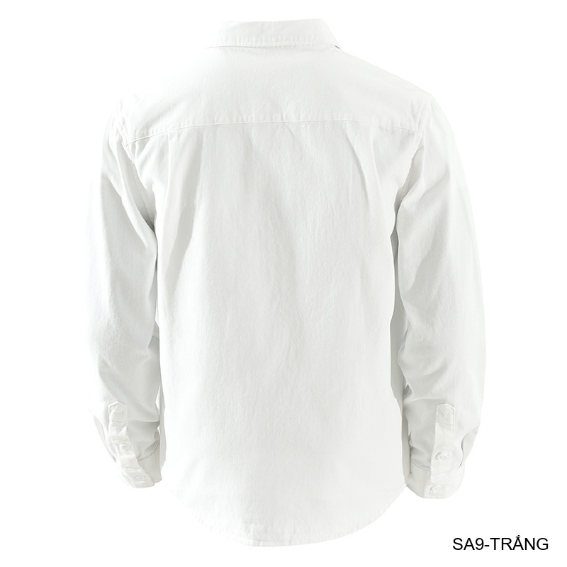 SA9 - Áo sơ mi nam dài tay phong cách Nhật Bản, chất cotton mềm mại, form rộng thoải mái_thumbnail_3
