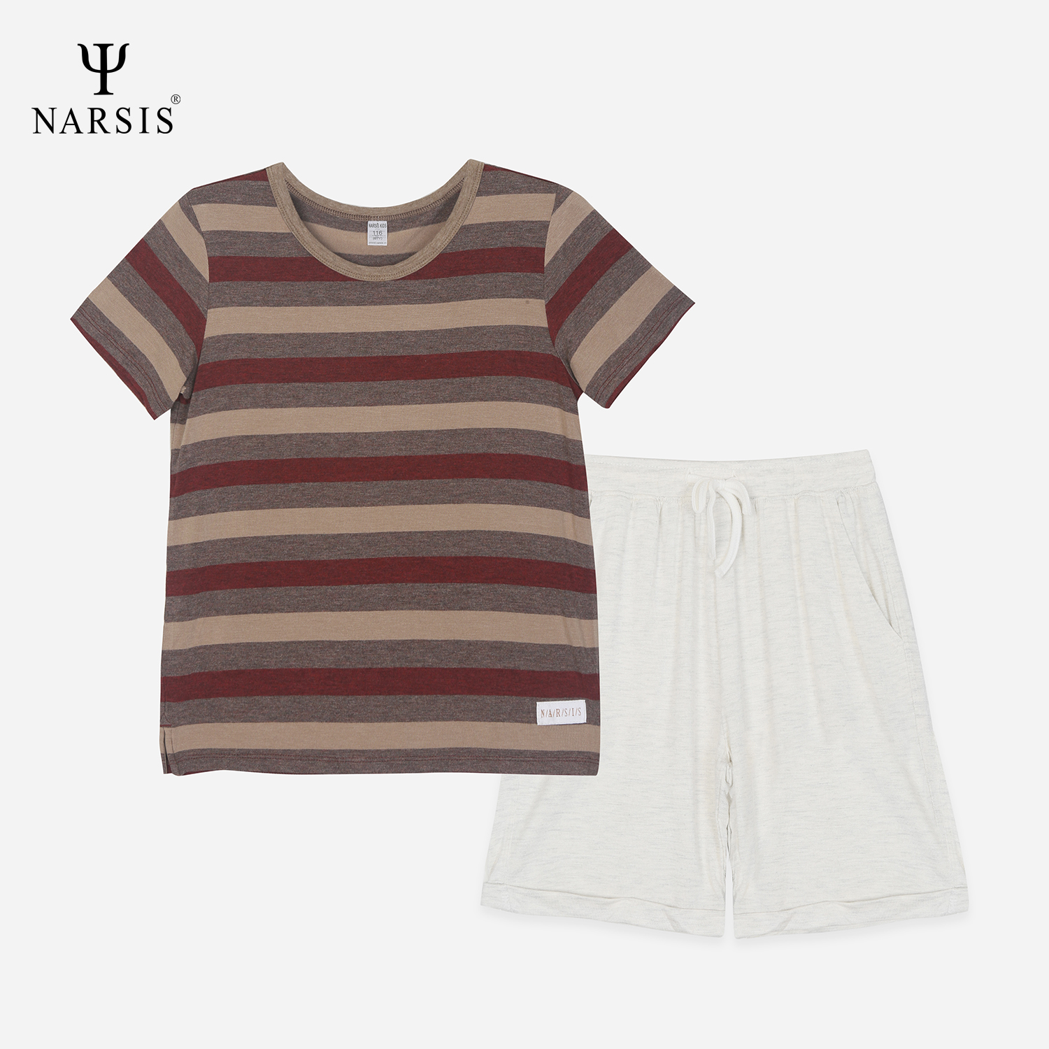 BỘ HÈ BÉ TRAI KE0010 NARSIS CHẤT LIỆU THOÁNG MÁT, DỄ CHỊU, THOẢI MÁI CẢ NGÀY, DỄ VẬN ĐỘNG_thumbnail_1