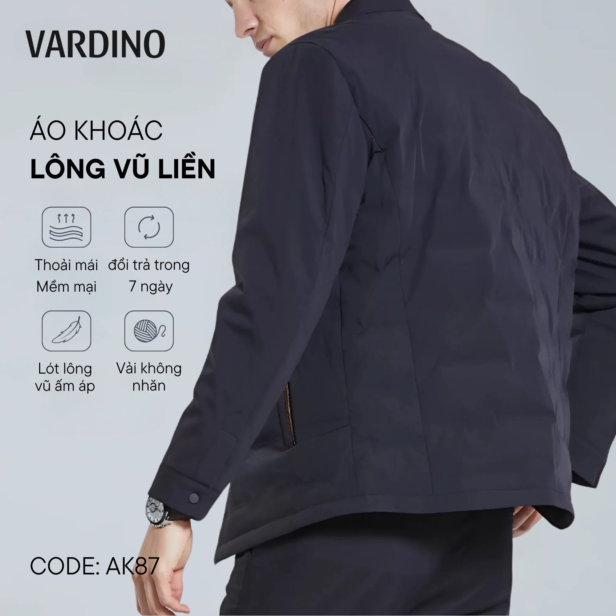 Áo khoác lông vũ liền Vardino AK87_thumbnail_4