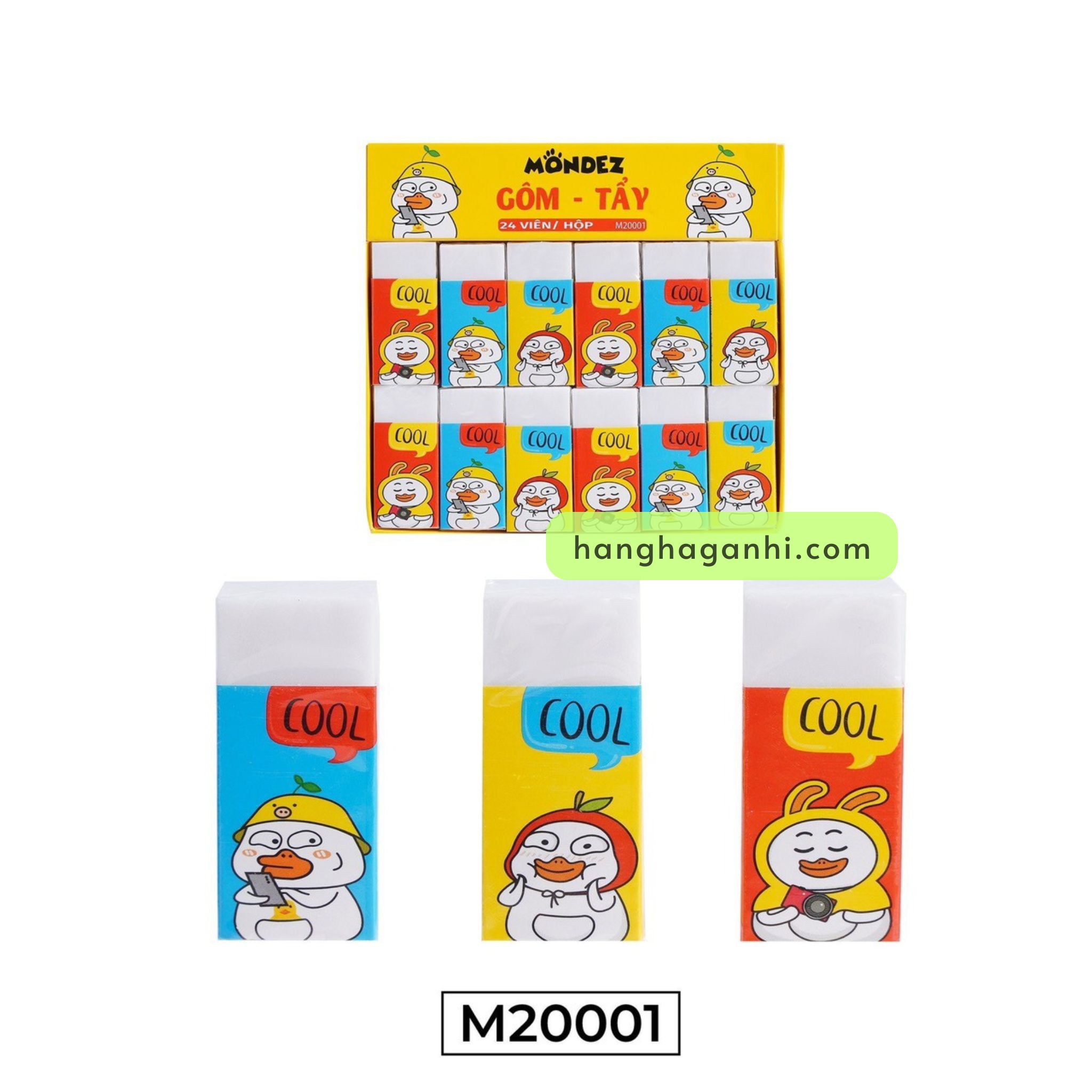 Combo 24 cục gôm tẩy Modez cho học sinh_thumbnail_2