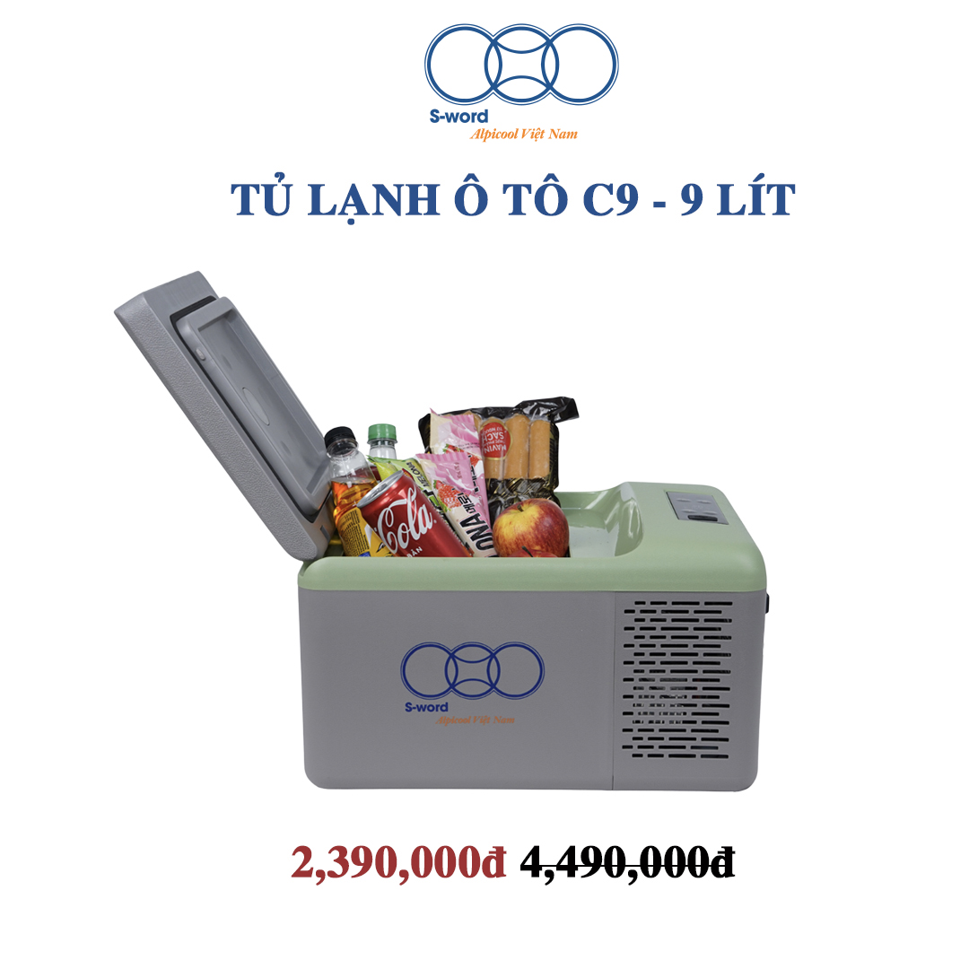 Tủ lạnh ô tô thông minh Alpicool C9 - 9 lít