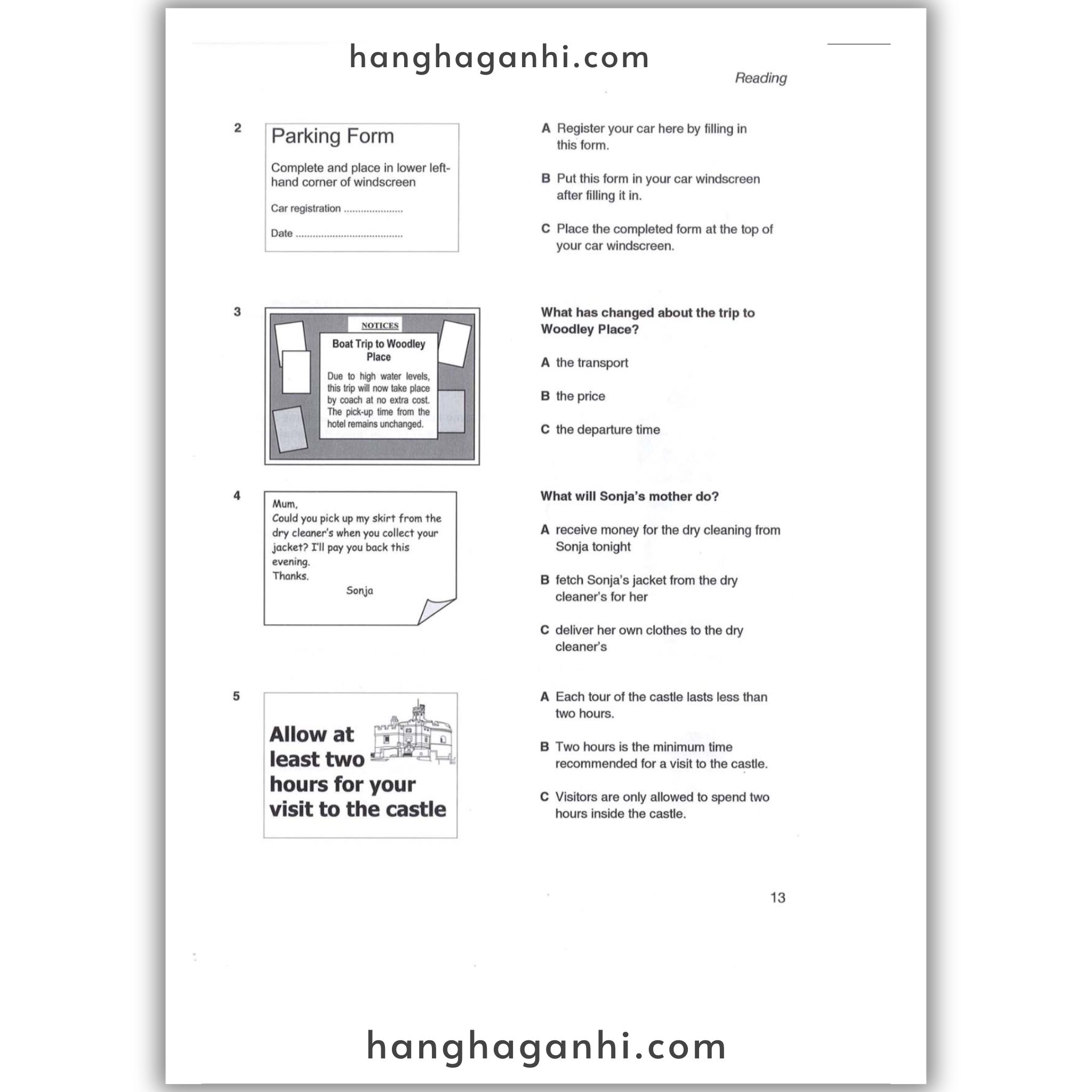 [Sách] Cambridge English Preliminary – Preliminary English Test (PET) 6 With Answers_thumbnail_13