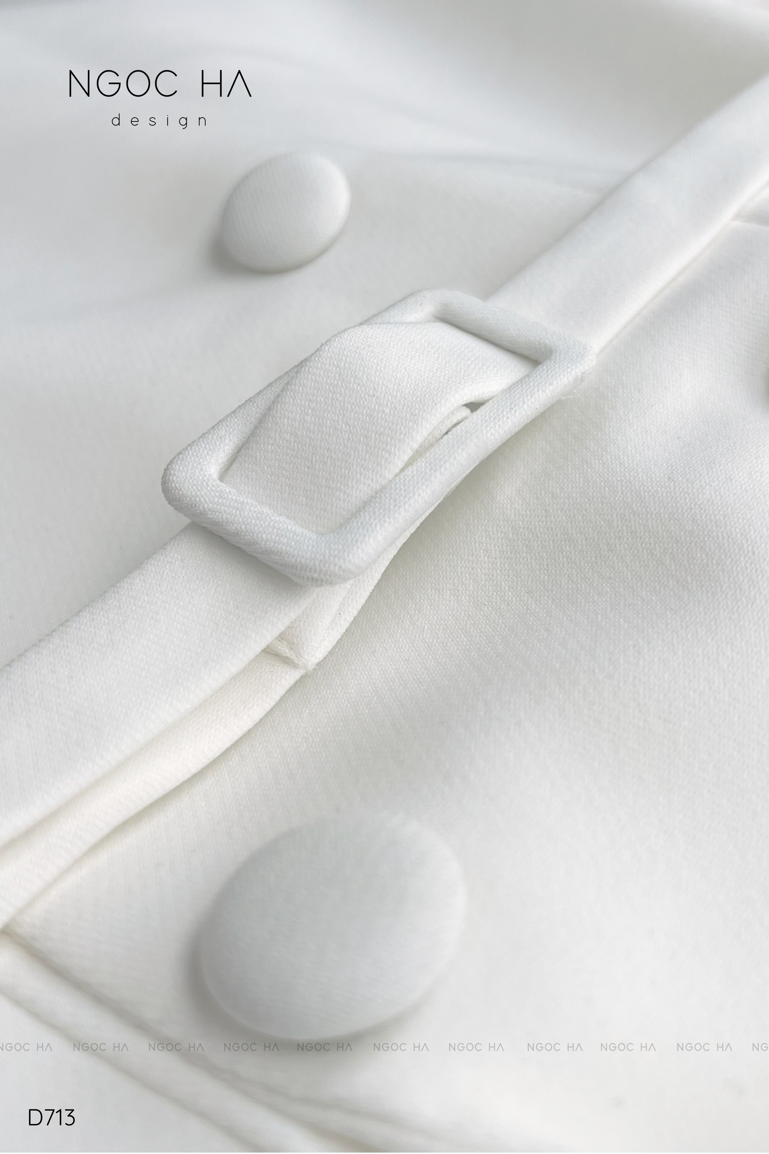 Irene Dress - Đầm Vest Dáng Xòe Kèm Đai D713_thumbnail_11