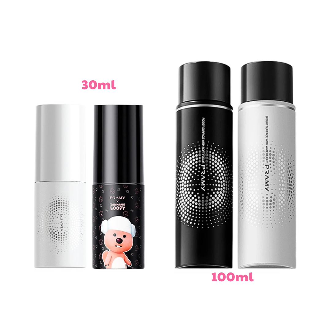 [PRAMY] Xịt make up Pramy kiềm dầu cấp ẩm lâu trôi 30ml 100ml