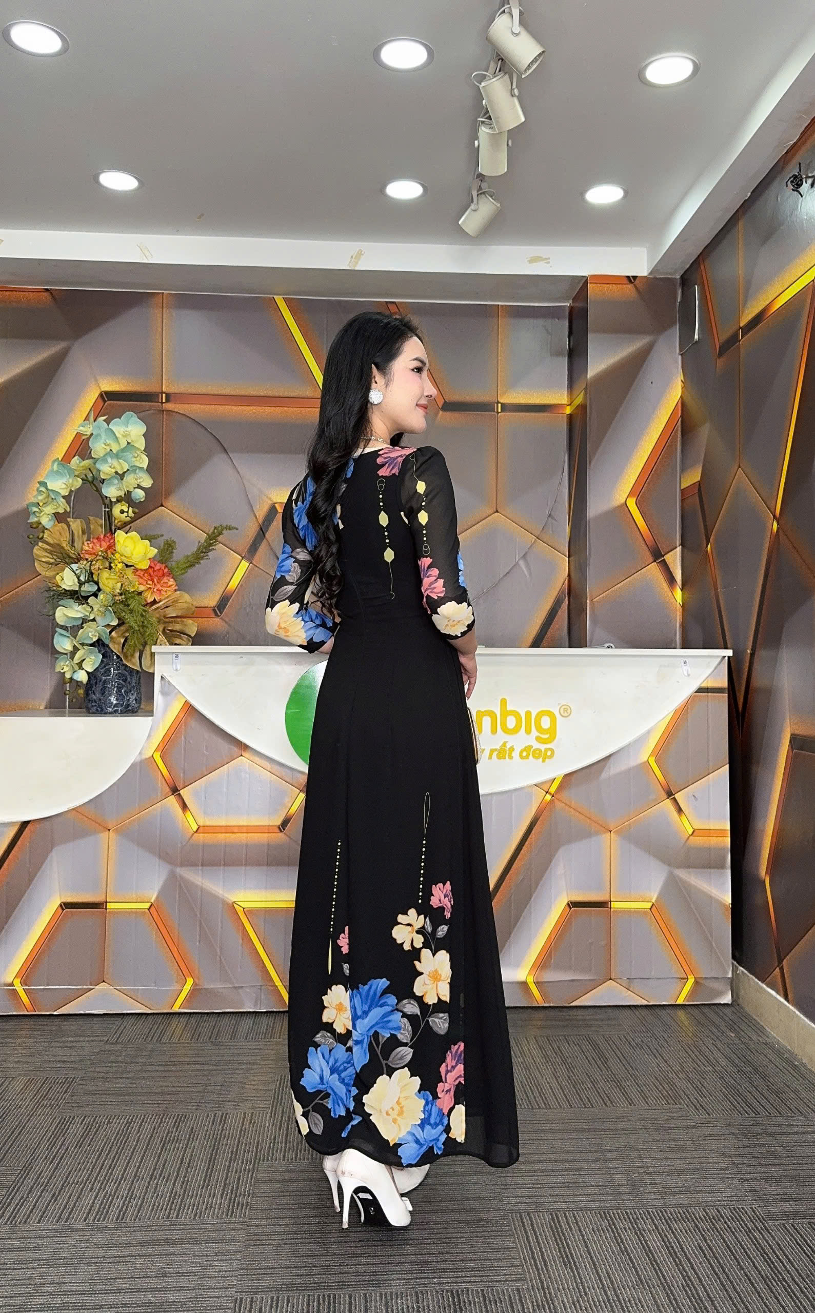 Đầm giả áo dài - Y1398 - Thương hiệu Zonbig_thumbnail_7