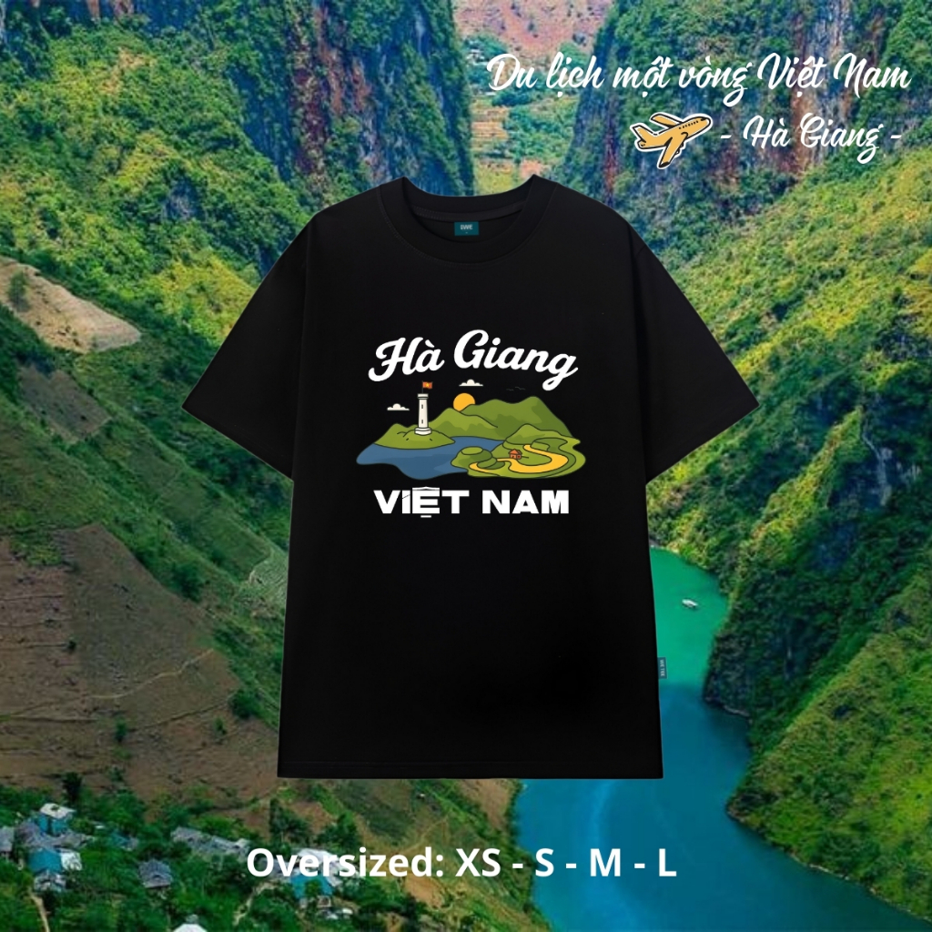 Áo Việt Nam du lịch Huế, Đà Nẵng... dáng oversize rộng cotton 250gsm - Local brand We Tee T027_thumbnail_21