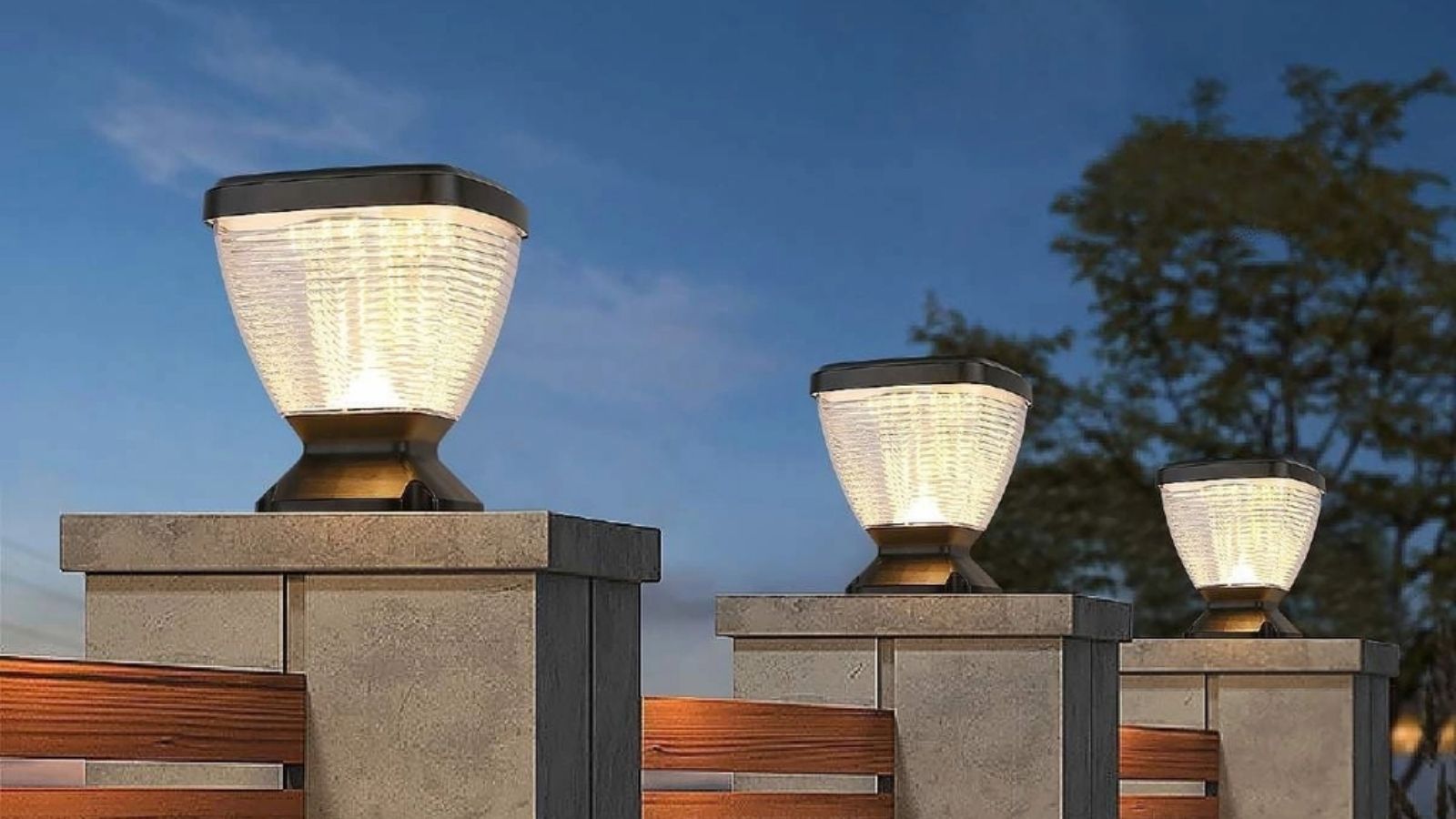 Mẫu đèn trụ cổng đẹp