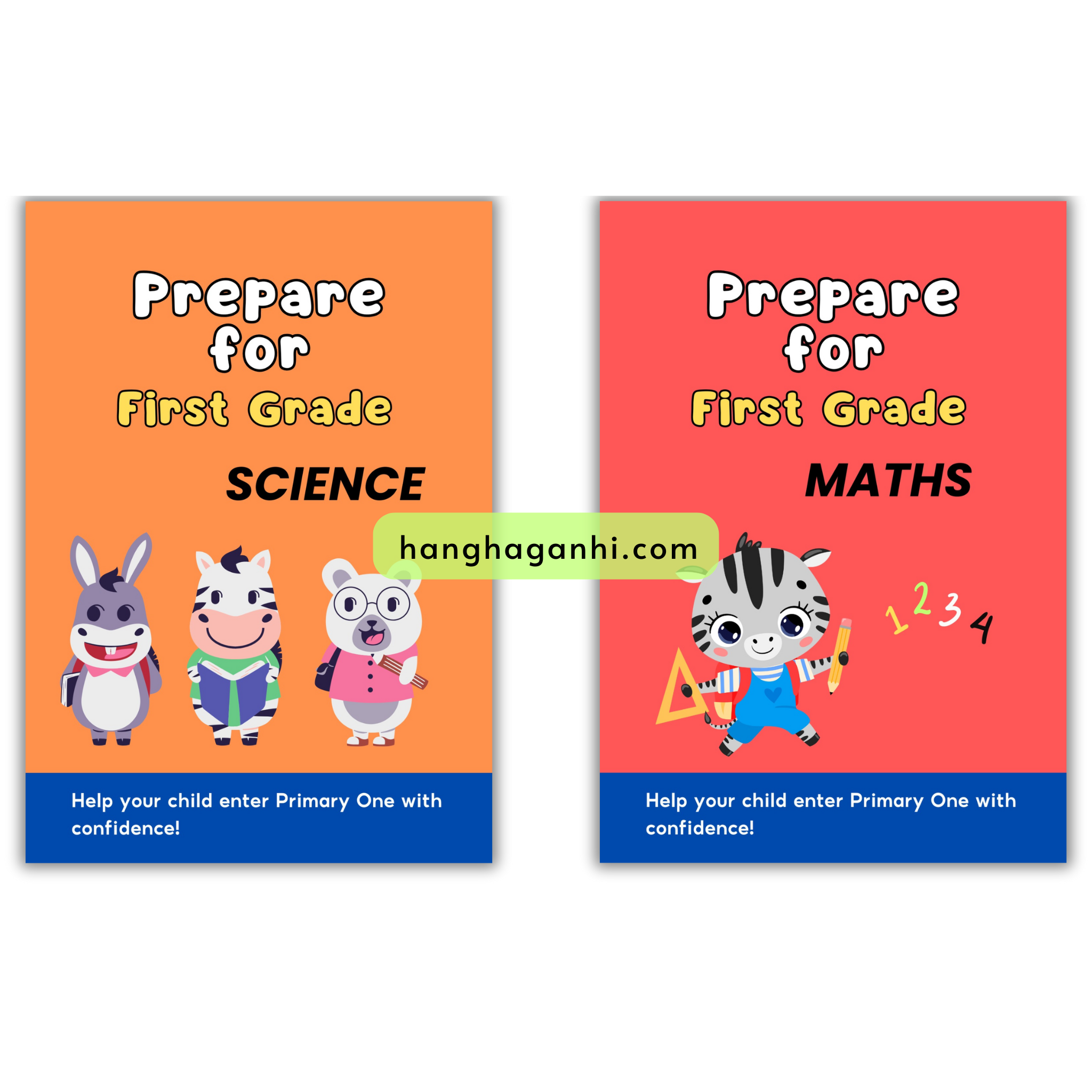 Bộ 2 cuốn Prepare for First Grade Science, Maths_thumbnail_0