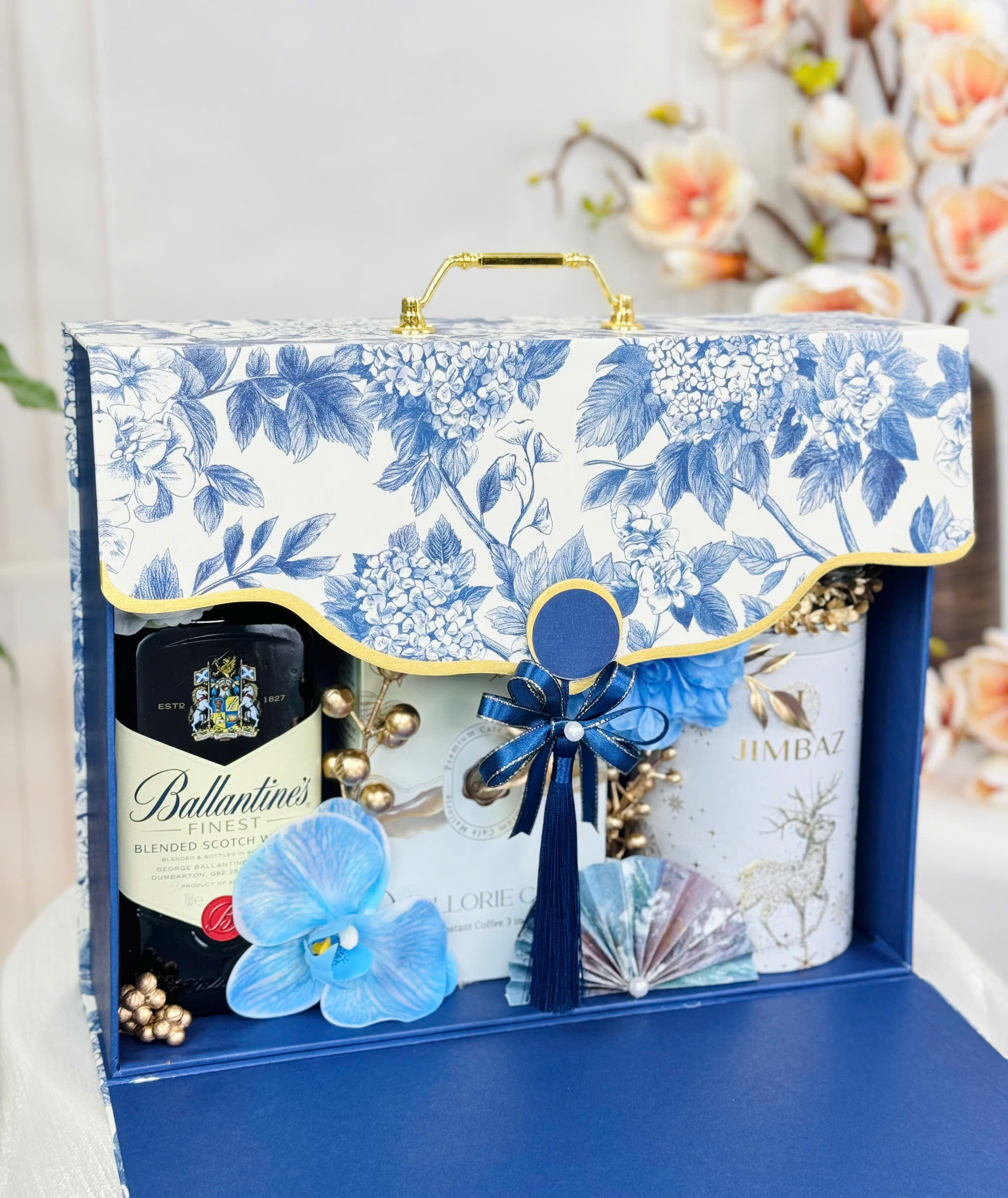 Hộp quà tết cao cấp tặng gia đình QT1202