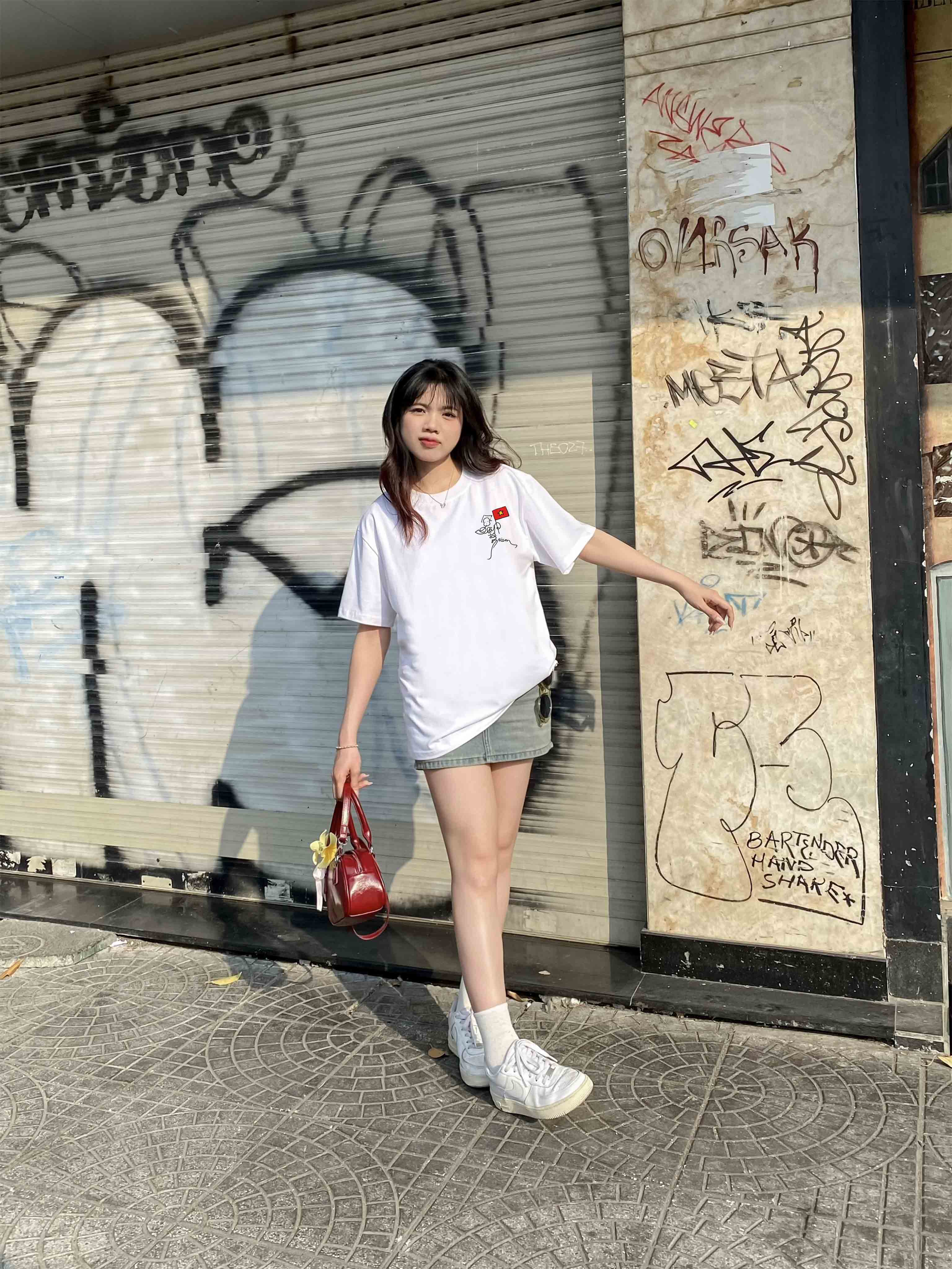 Áo thun Việt Nam tôi yêu form rộng 2117 Miucho cổ tròn vải cotton 4c 220gsm thoáng mát in artwork_thumbnail_3