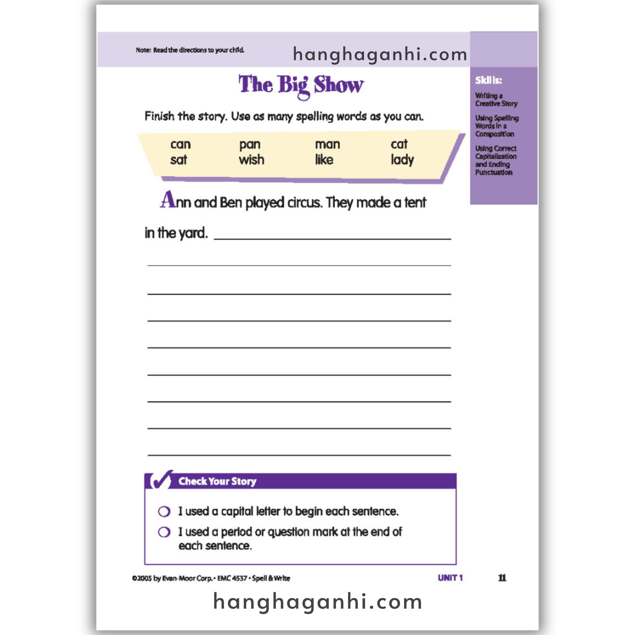 Skill Sharpeners Spell & Write Grade 1_thumbnail_11