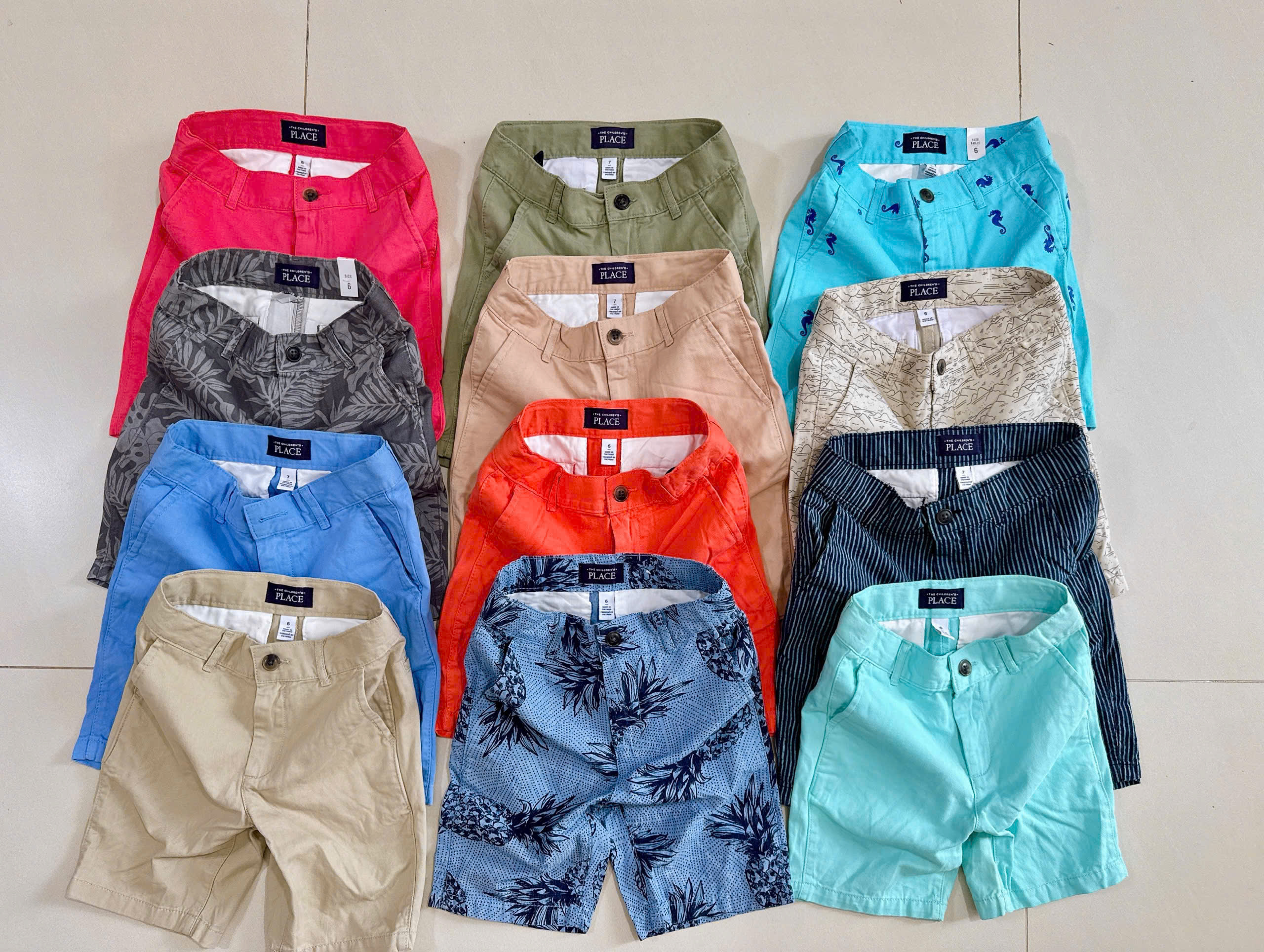 Q32 SHORT KAKI PLACE BÉ TRAI (MUA TỪ 2C GIẢM 10K/C)