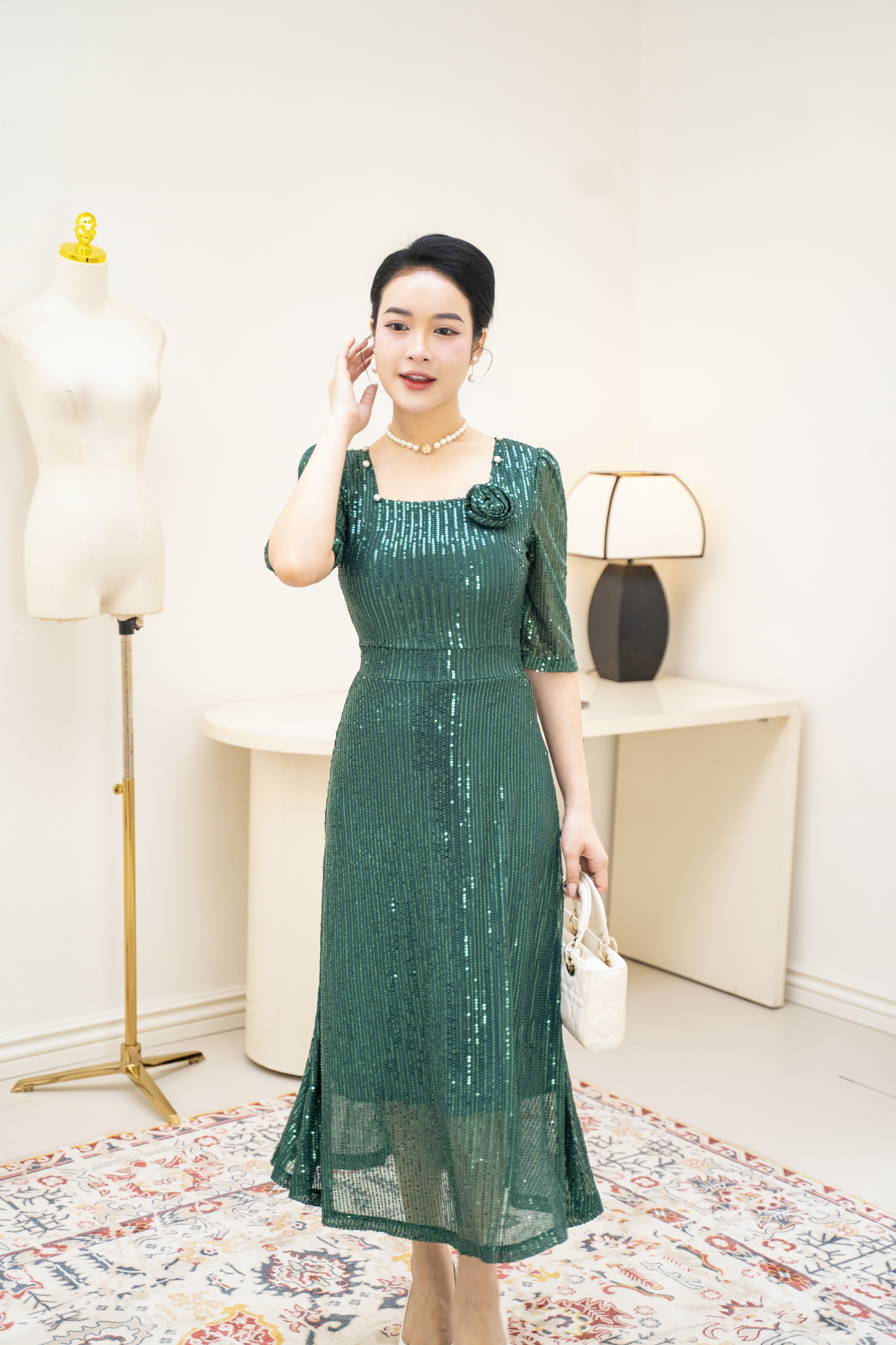 Đầm xòe - Y1786 - Thương hiệu Zonbig_thumbnail_9