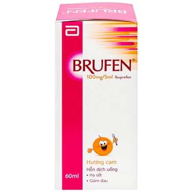 BRUFEN 100mg/5ml 60ml thuốc hạ sốt