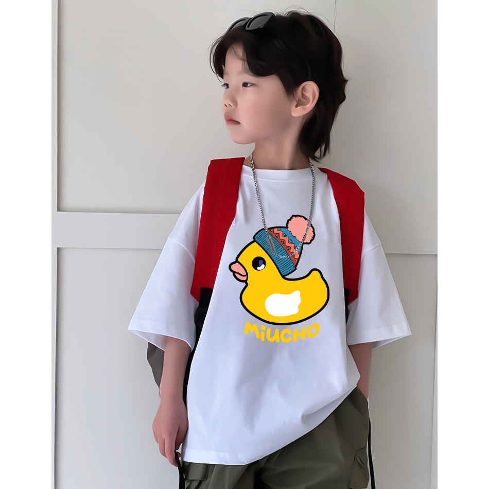 Áo thun cho bé gái form rộng AED1182 Miucho Kid tay ngắn cổ tròn style hàn quốc in artwork_thumbnail_2
