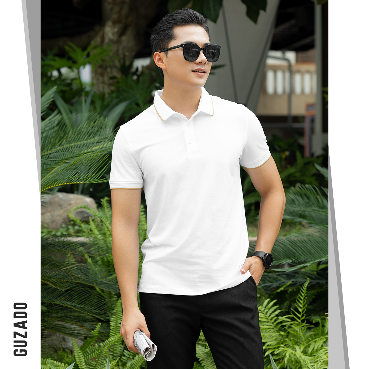 Áo Polo Nam Guzado Vải Coolmax Cá sấu Co Giãn MPS207_thumbnail_16