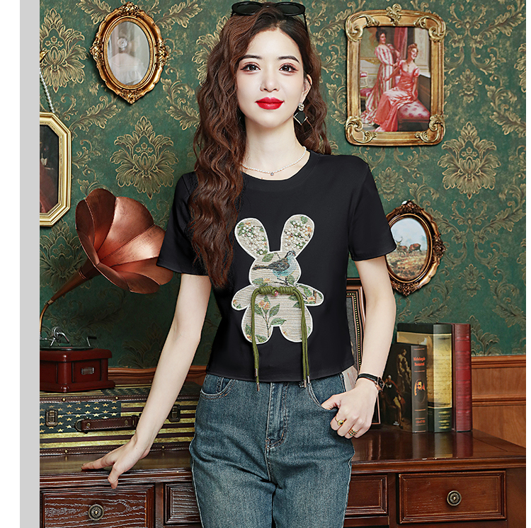 Áo Thun Quảng Châu S304 Đen 9085_thumbnail_0